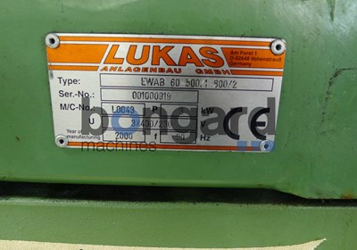 LUKAS EWAB 60-500/1-800/2 static coiler