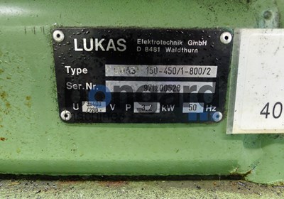LUKAS EWAG 150-450/1-800/2 Приёмник контейнерного типа