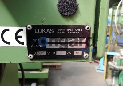 LUKAS DCI 9/80-200/25-1/4 inline wire drawing machine