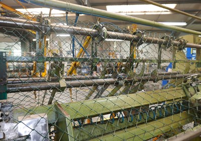 WAFIOS DF 32 chain link fencing machine