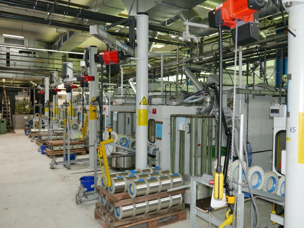 SAMP TR/4/SV tréfileuse passes humides
