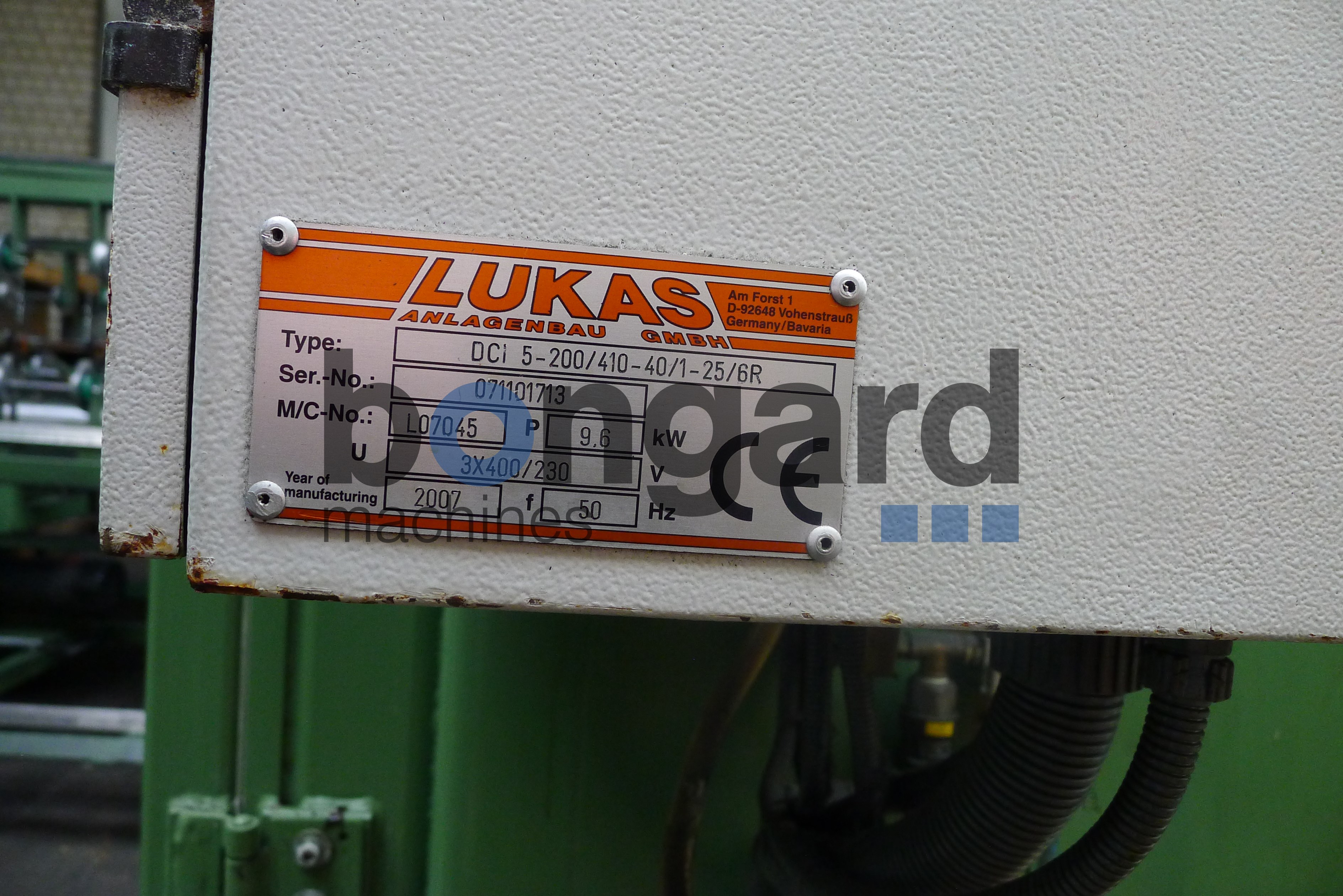 LUKAS DCI 5-200/410-40/1-25/6R tréfileuses inline
