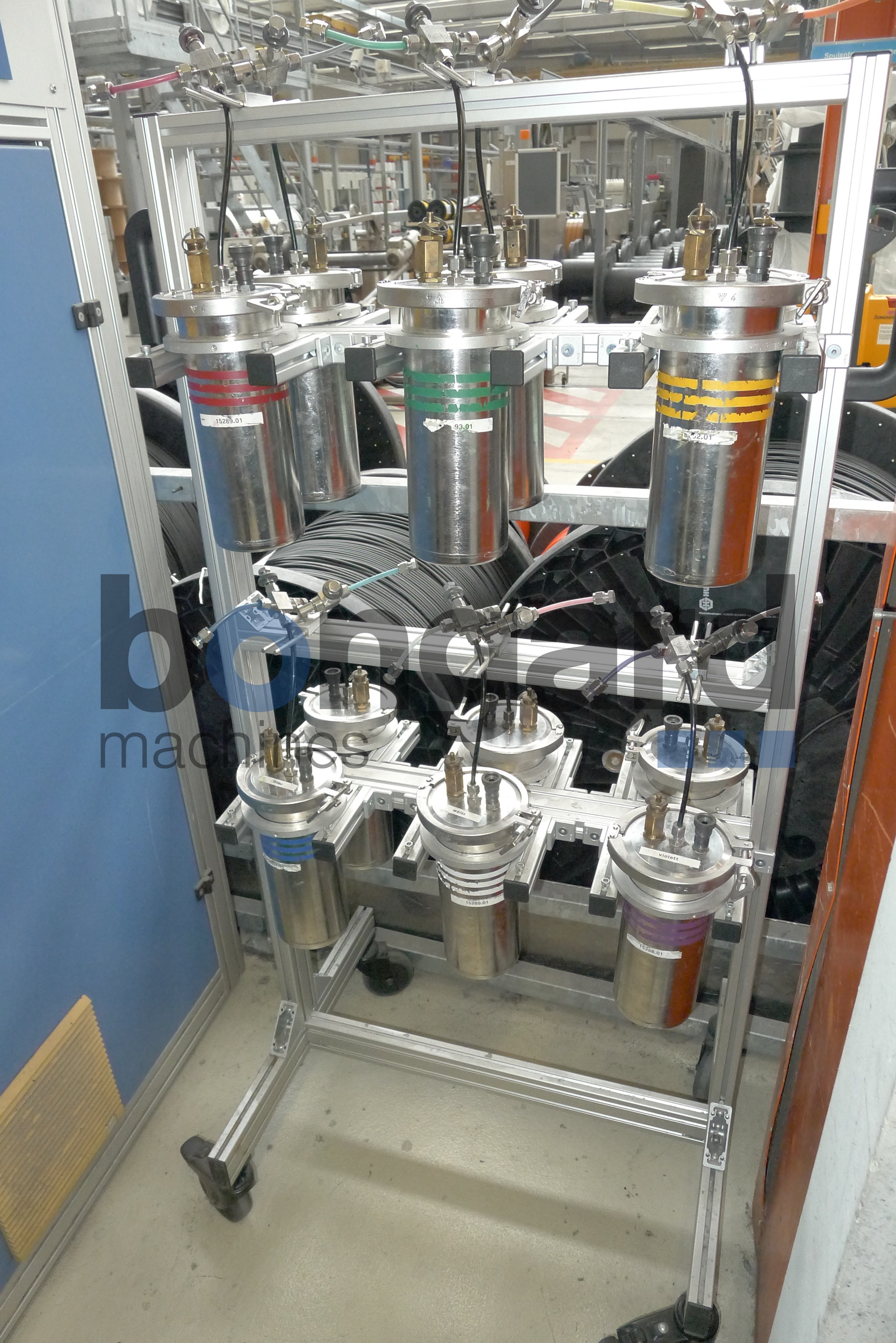 NOKIA-MAILLEFER OFC 52-636 advanced optical fiber coloring system