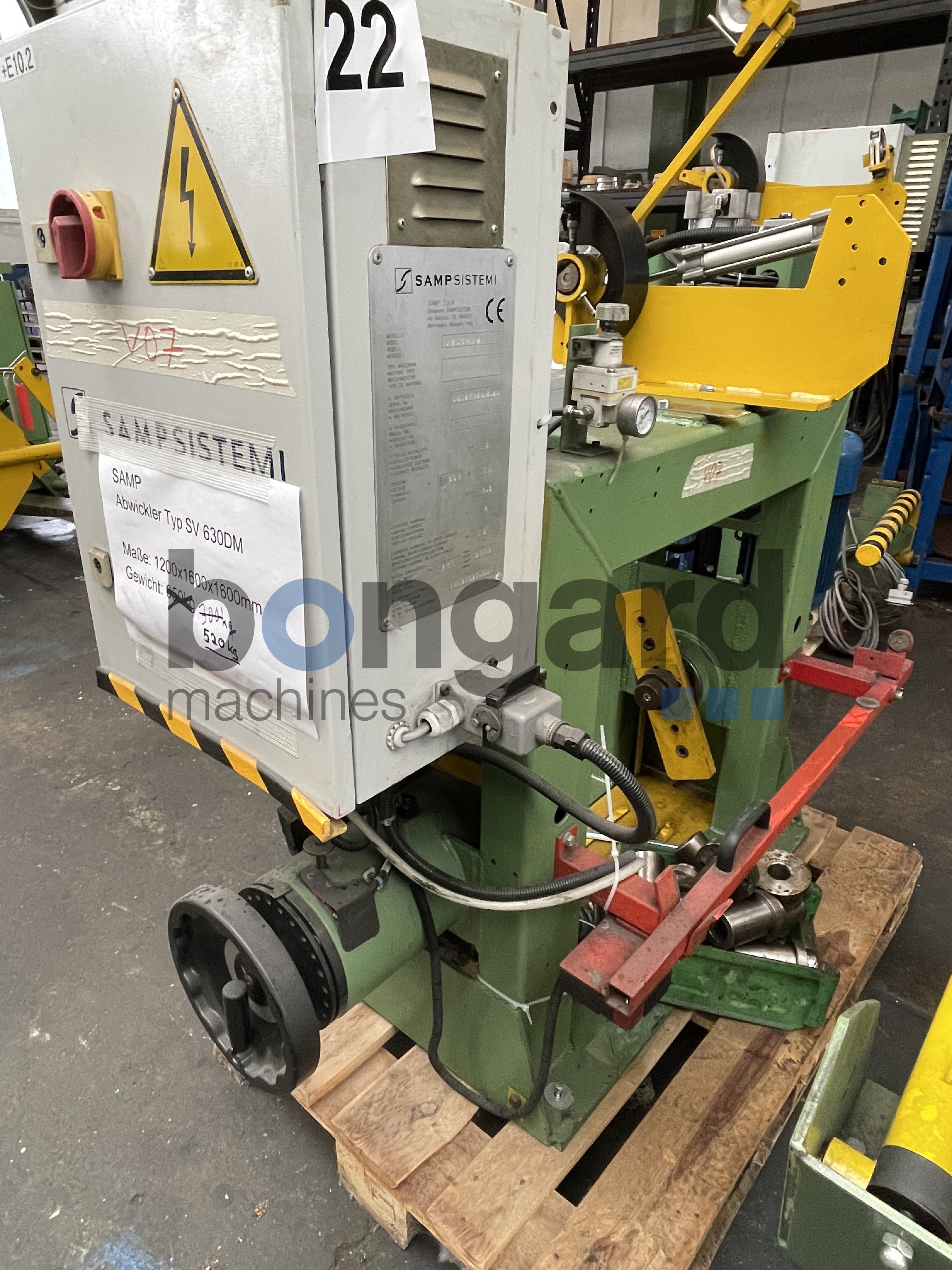SAMP SV 630 DM dévidoir