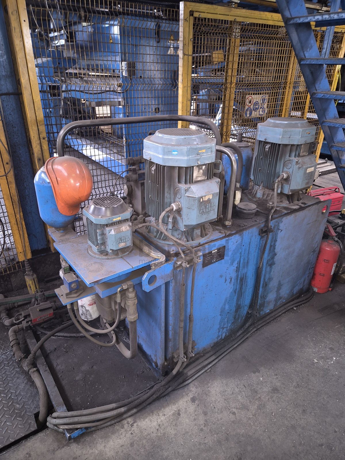 Mesh Material Import EVG QC 7 / 102-RV mesh welding line | BONGARD