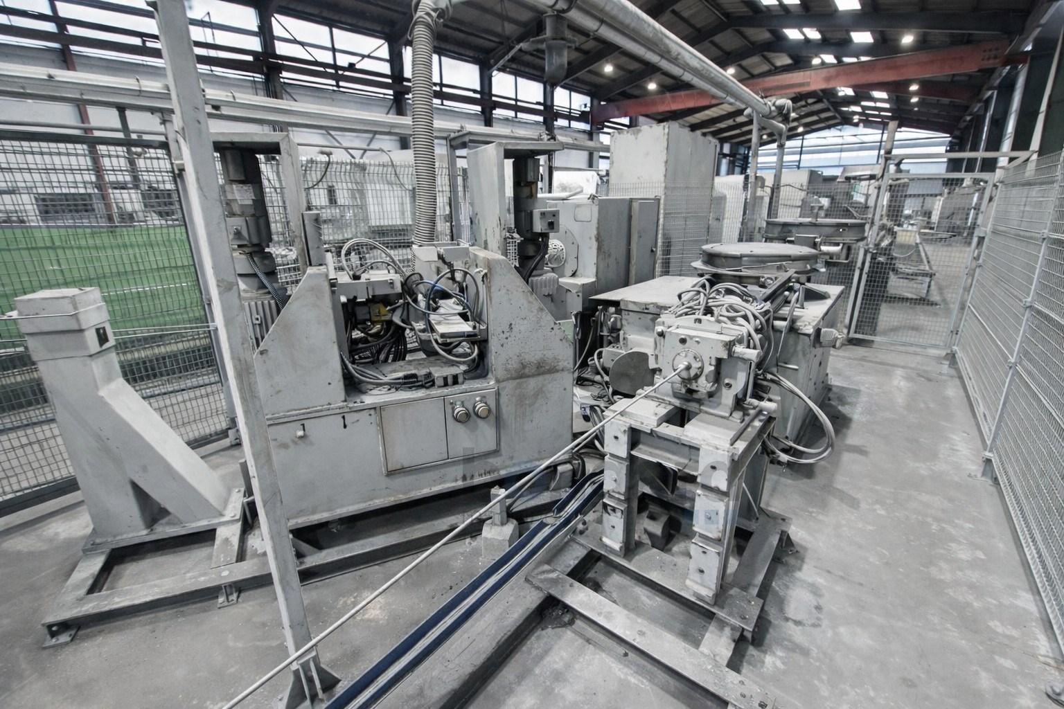 EVG Inline drawing -  straightening and cutting line