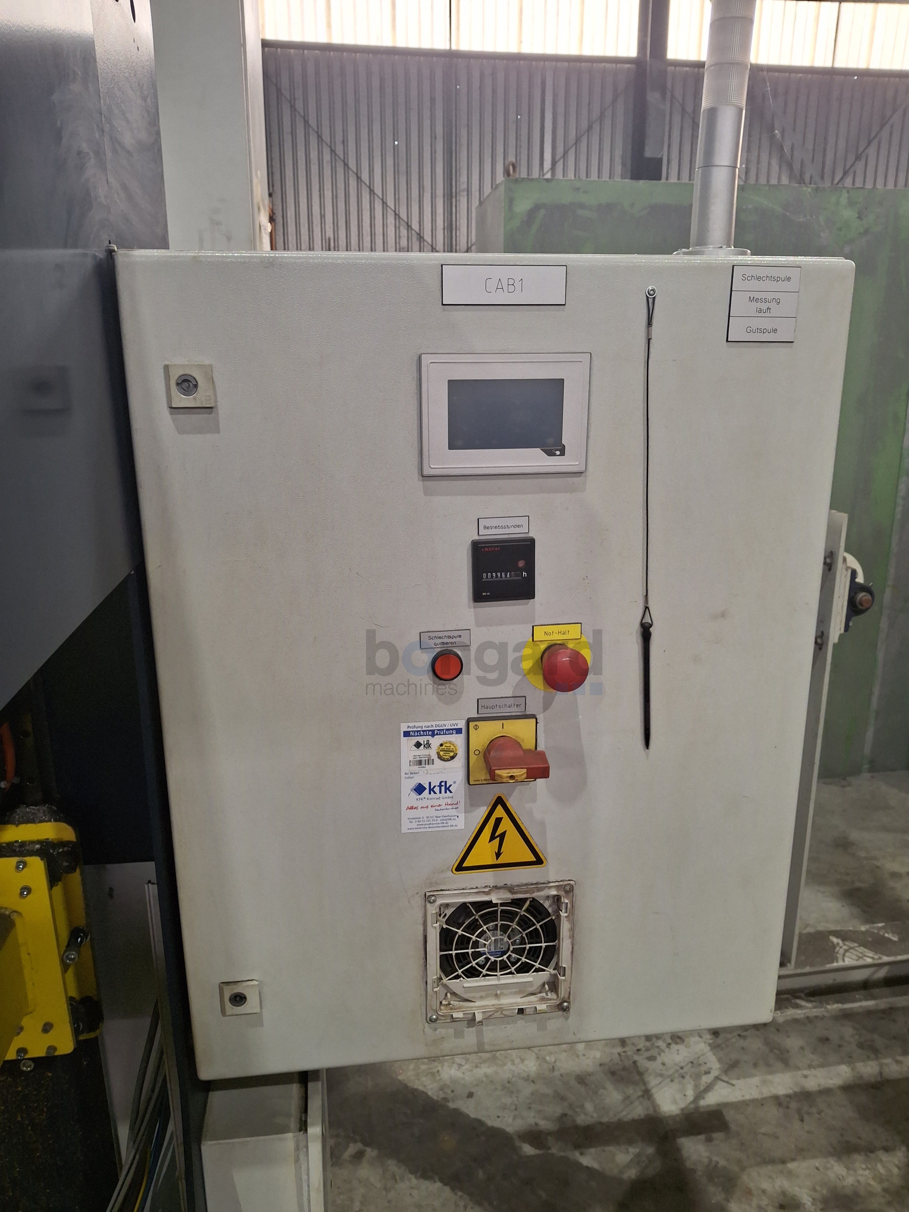 LUKAS SAS2x630 Spulenreinigungs- und Messstation