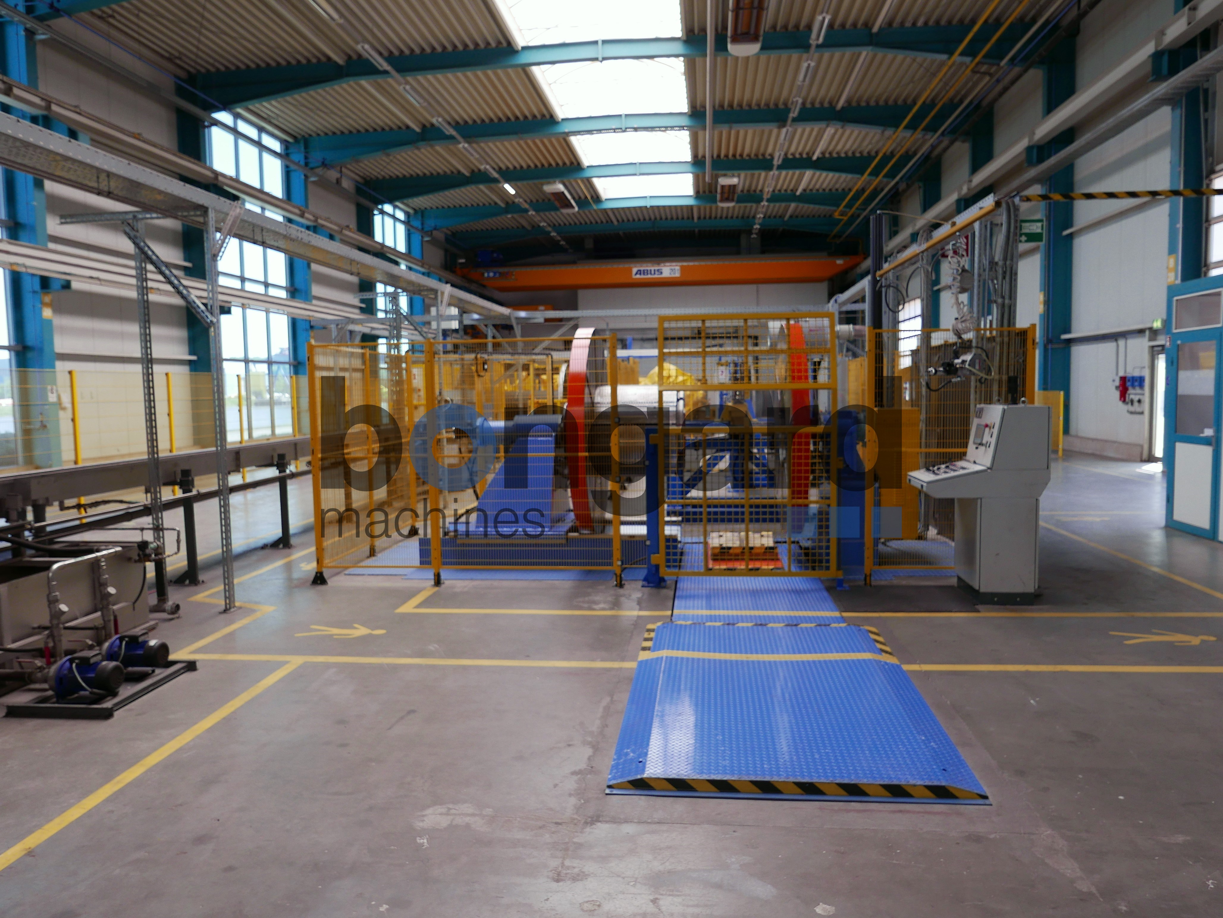 TROESTER steel rope / Prestressed concrete strand extrusion line