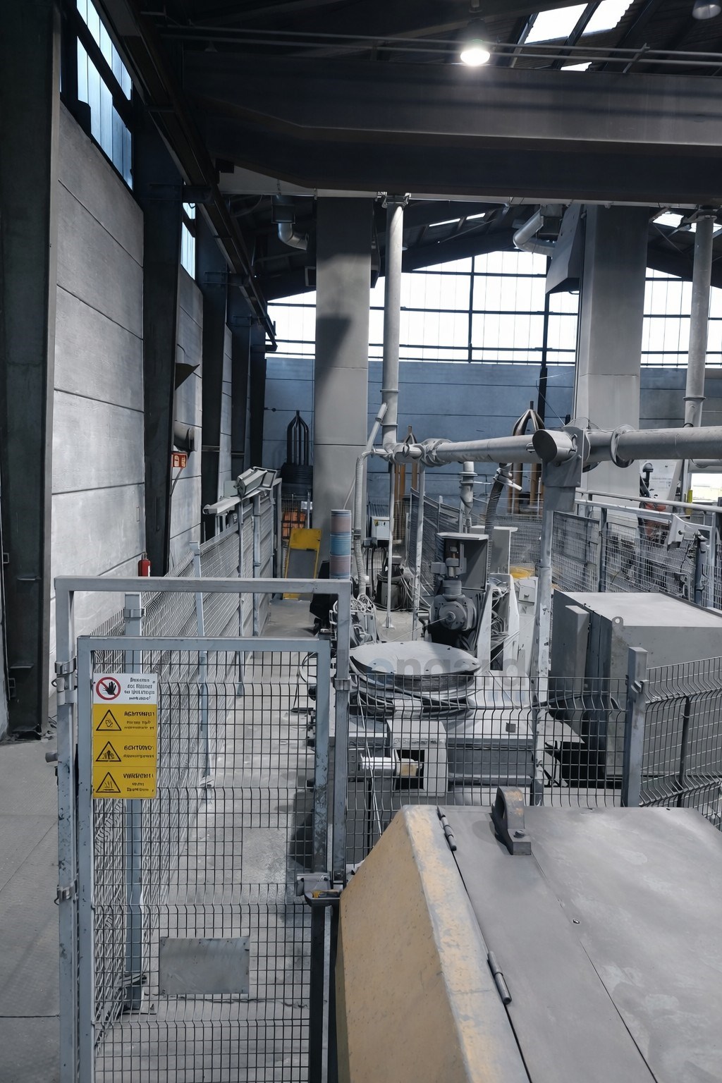 EVG Inline drawing -  straightening and cutting line