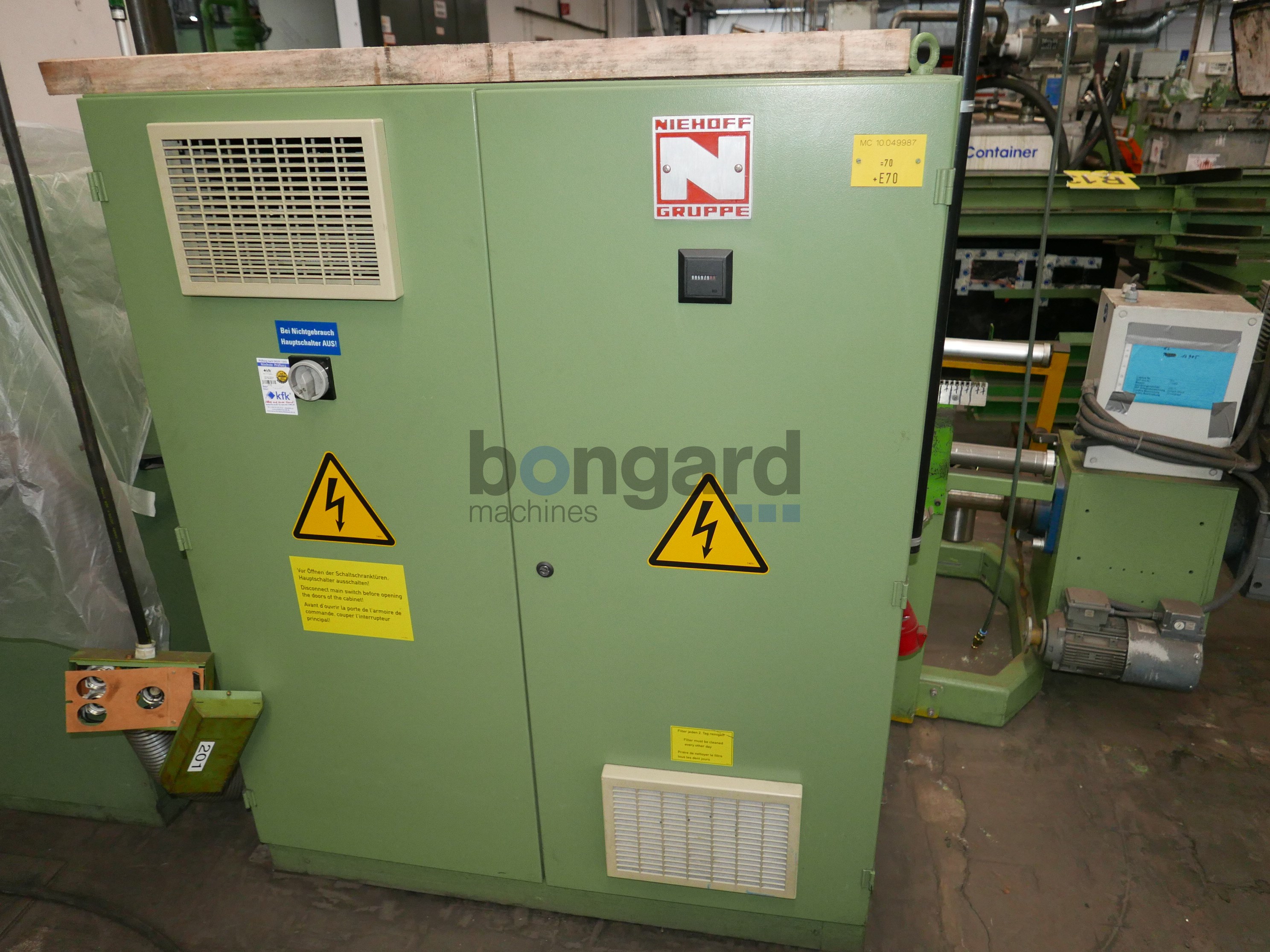 NIEHOFF D400.1.4.A.G.L toronneuse double torsion