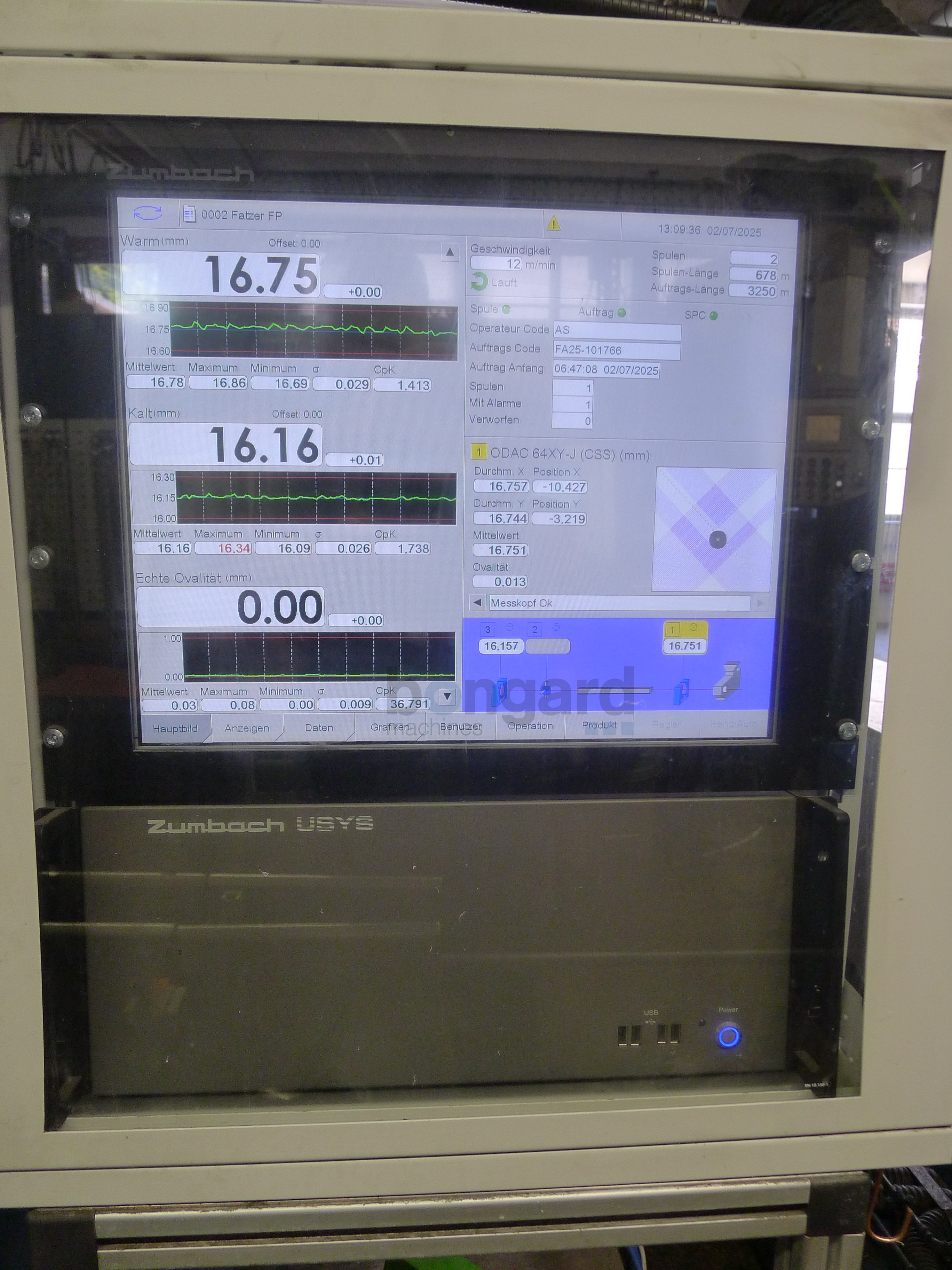 NOKIA-MAILLEFER Conductor and sheath extrusion line