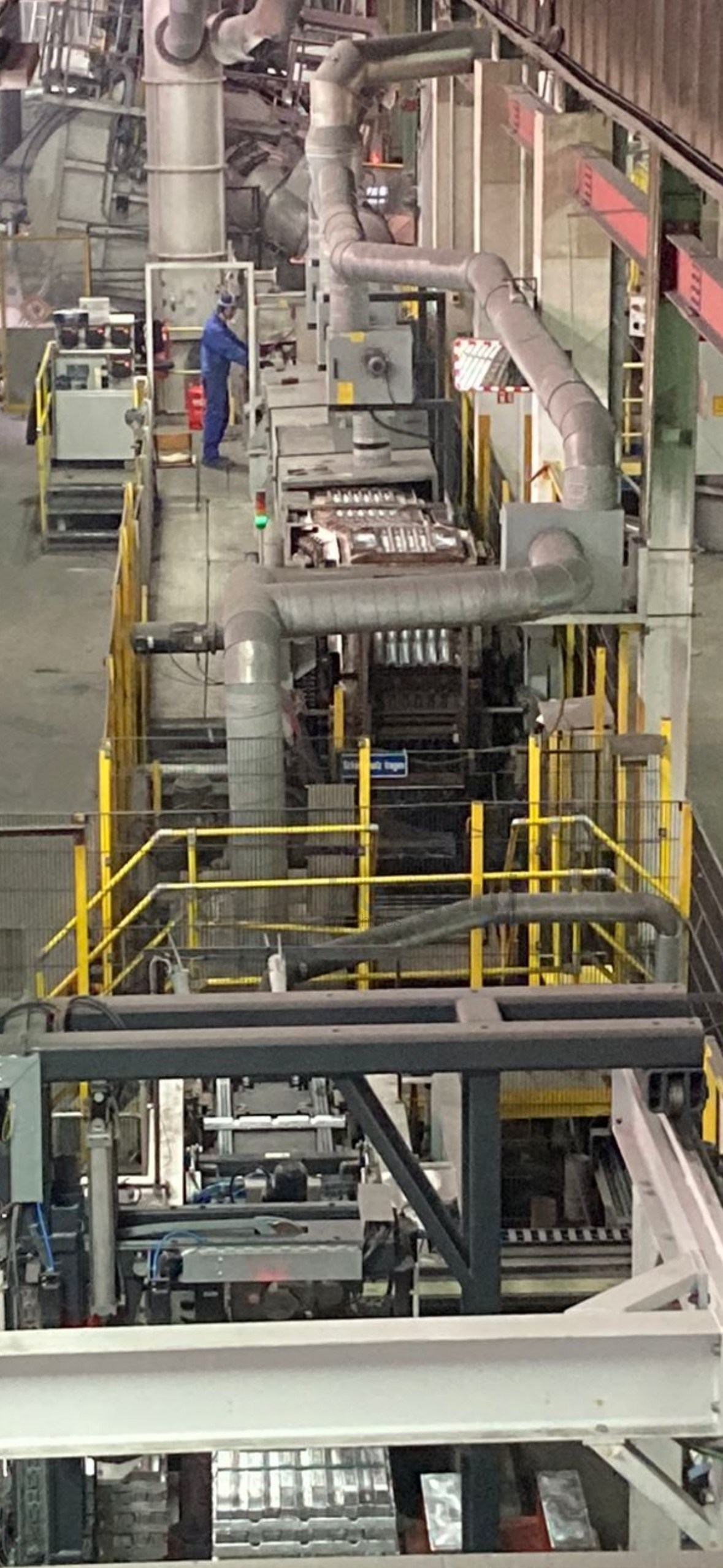 Müller Engineering GmbH Anlage zur Herstellung von Masseln aus Zinklegierungen (Zamak)