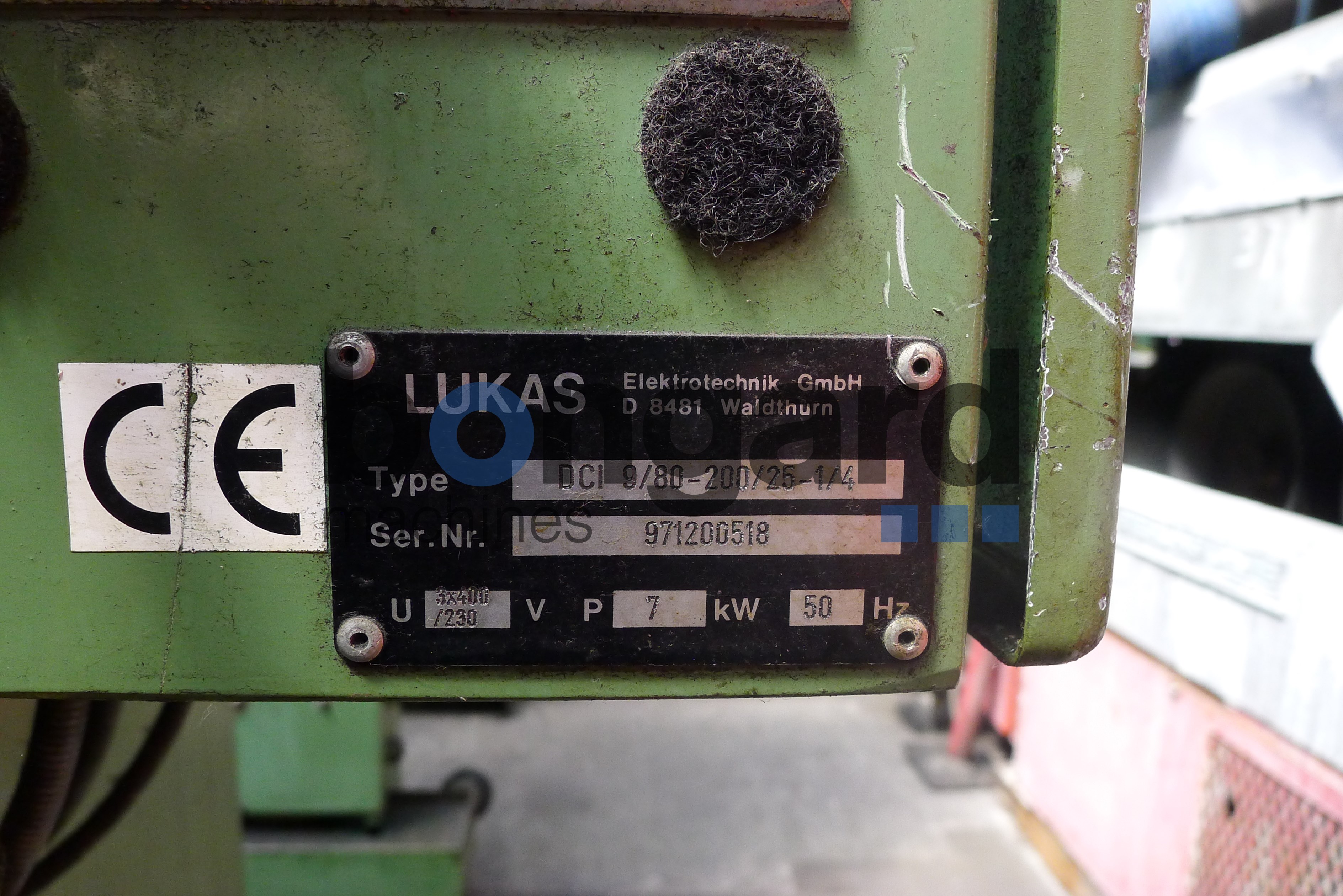 LUKAS DCI 9/80-200/25-1/4 tréfileuses inline
