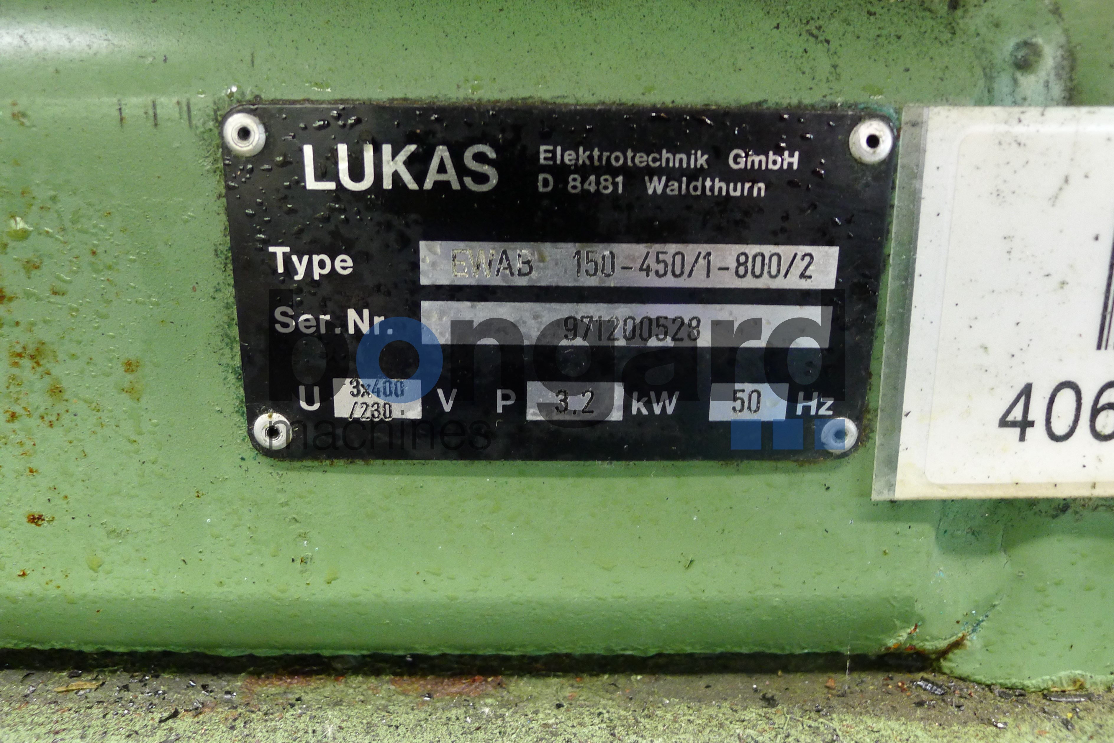 LUKAS EWAG 150-450/1-800/2 Приёмник контейнерного типа