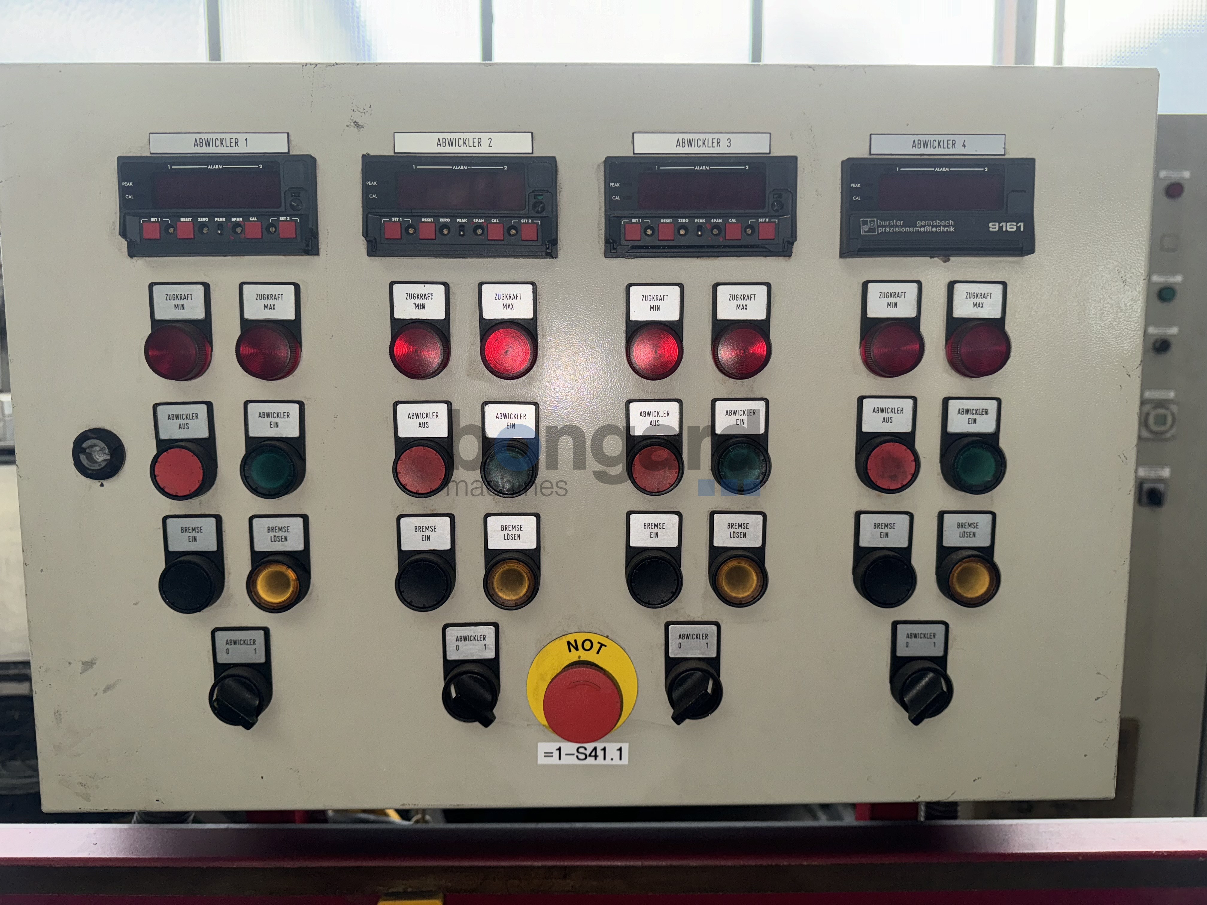HAGEN & FUNKE 4TGA 520 FS pay-off station