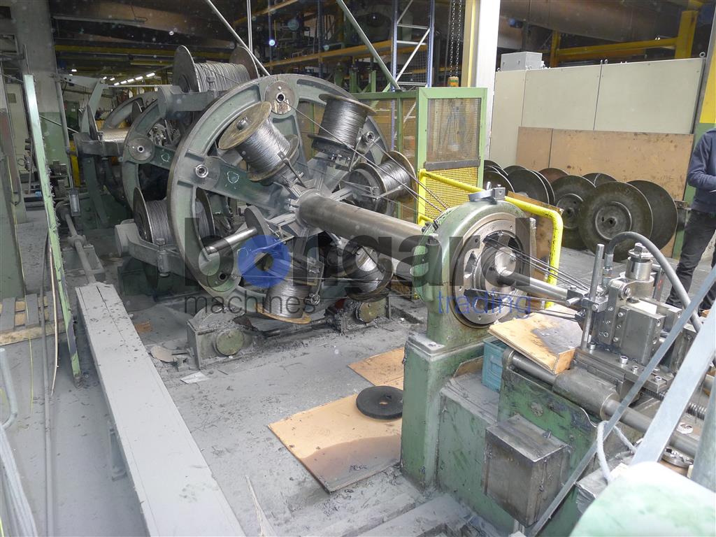 KRAFT KV 6 / 900 câbleuse à cage avec détorsion