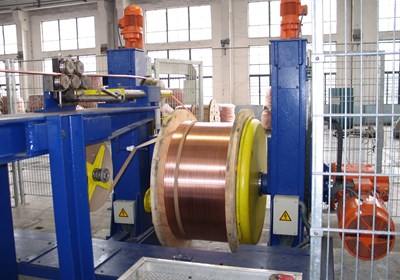 function test trolley wire drawing line
