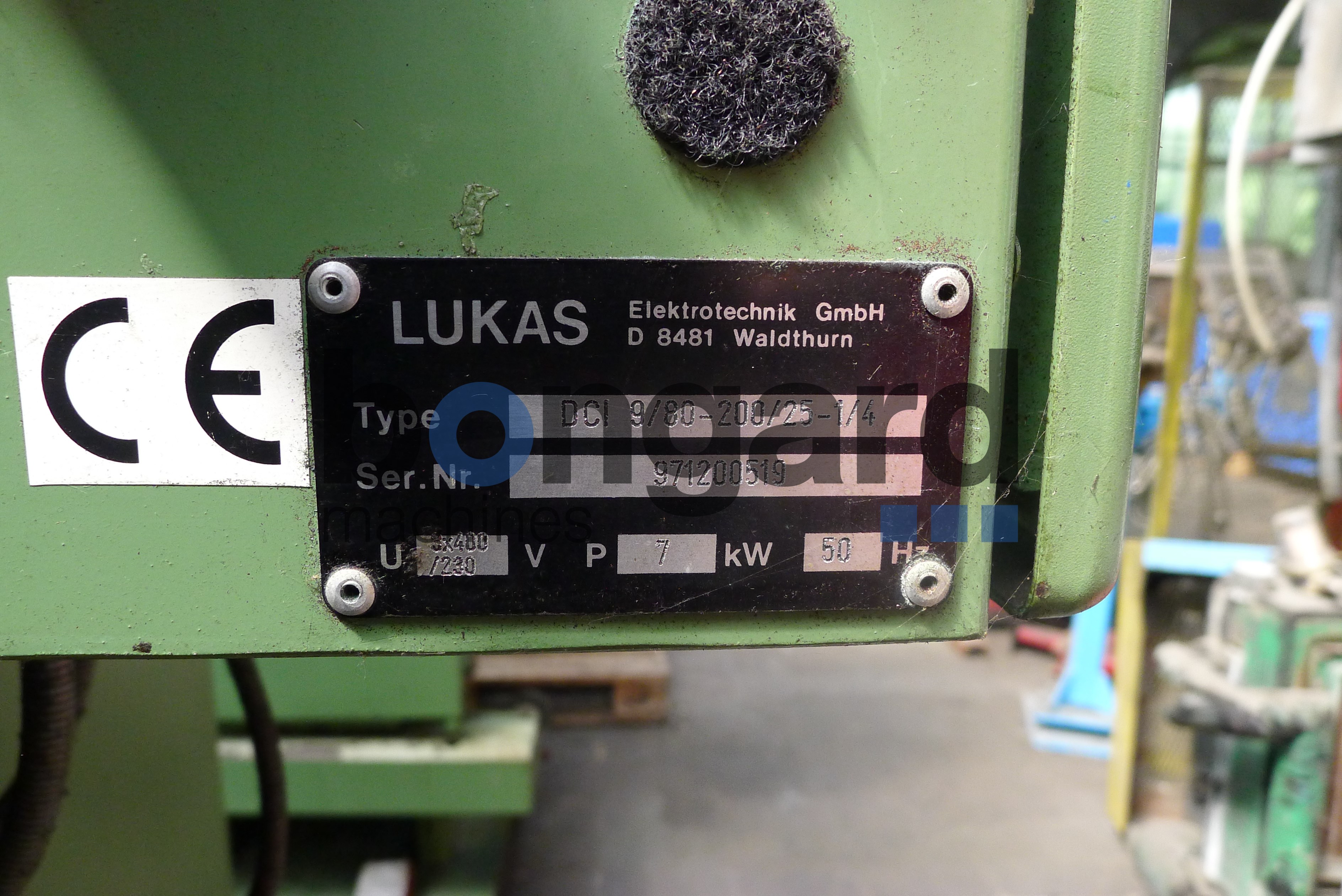 LUKAS DCI 9/80-200/25-1/4 tréfileuses inline