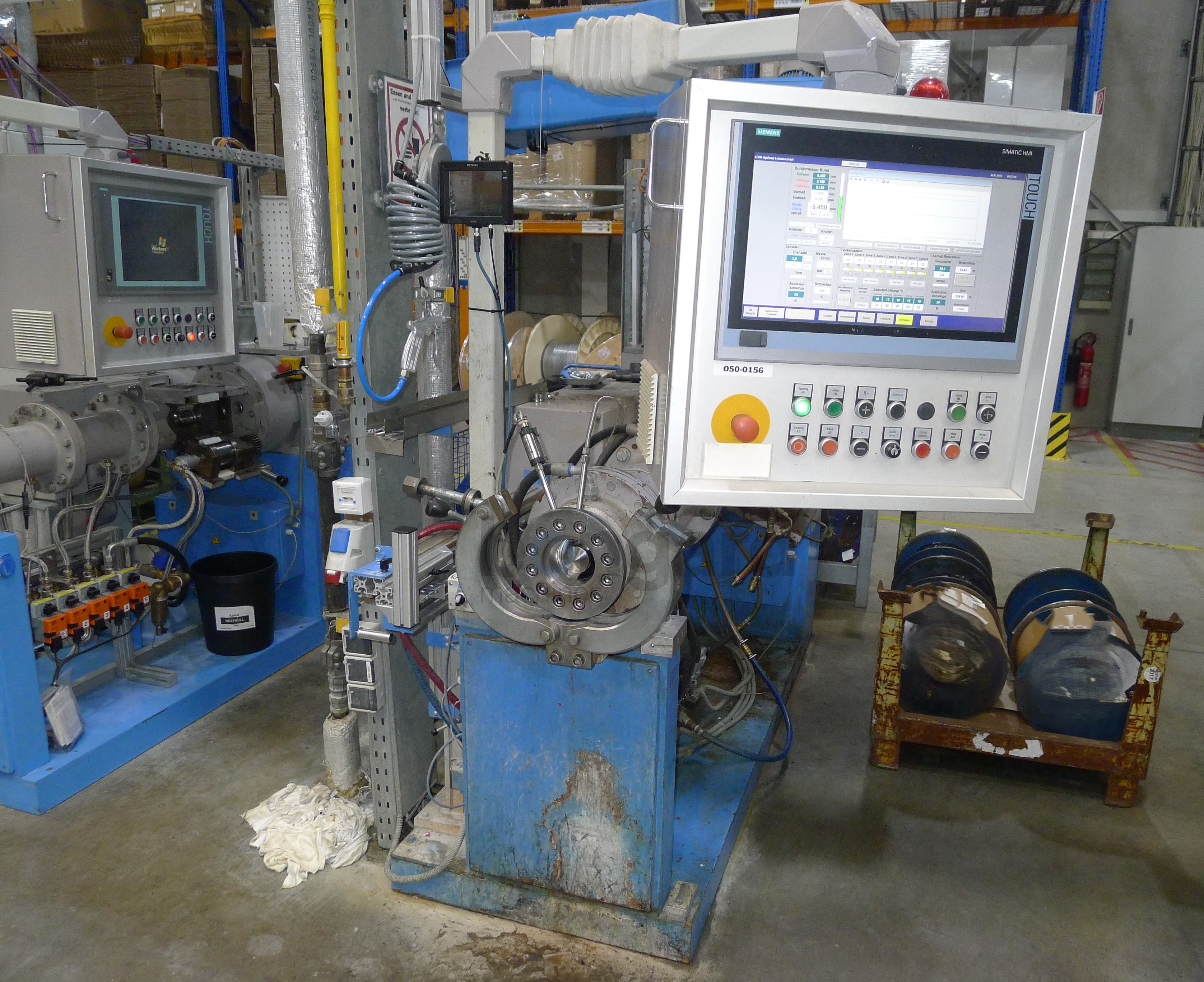 Rubicon / Leimbach Extrusion line for Silicon Cables