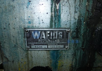 WAFIOS R 4/45 enderezadora y cortadora