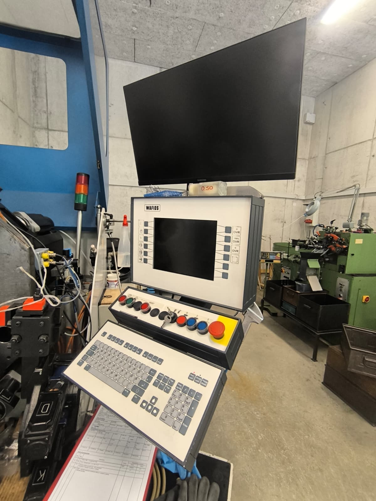 WAFIOS FMU1 Spring winding machine