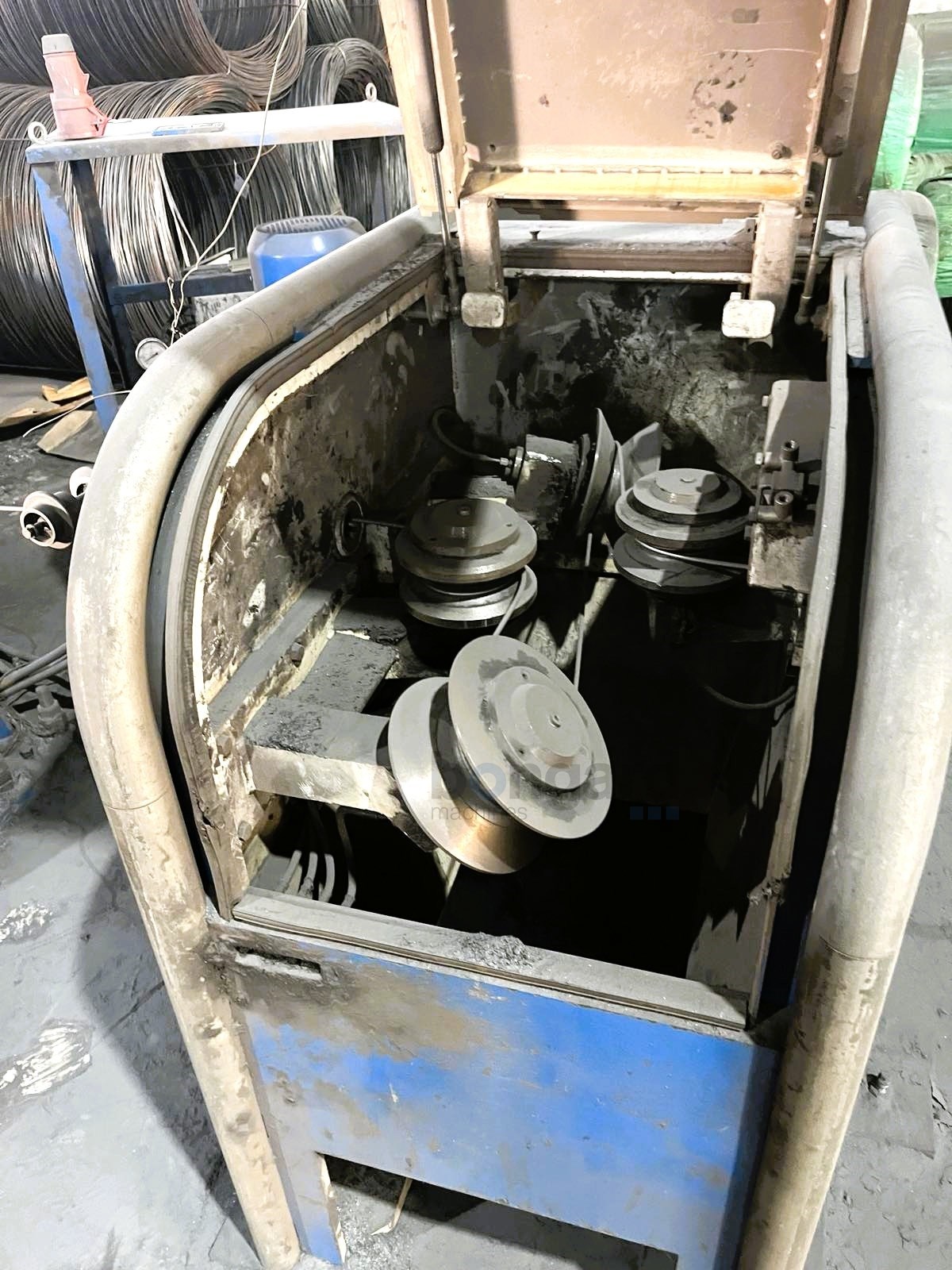 KOCH KGT 25/12 OTA straight-line wire drawing line with automatic tension control