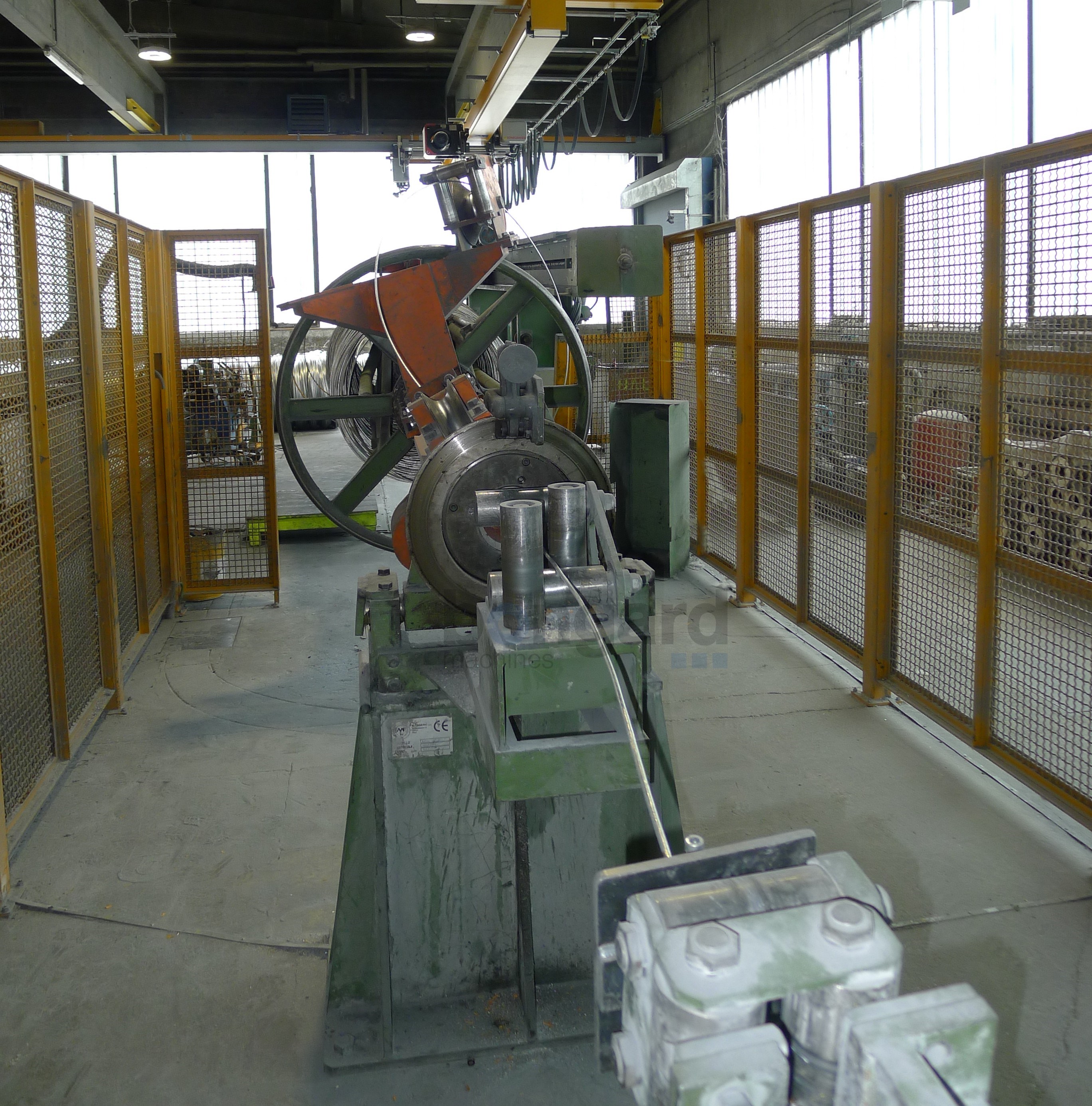FRIGERIO RI 120/9-SX2 Spannbeton Geradeaus-Drahtziehanlage