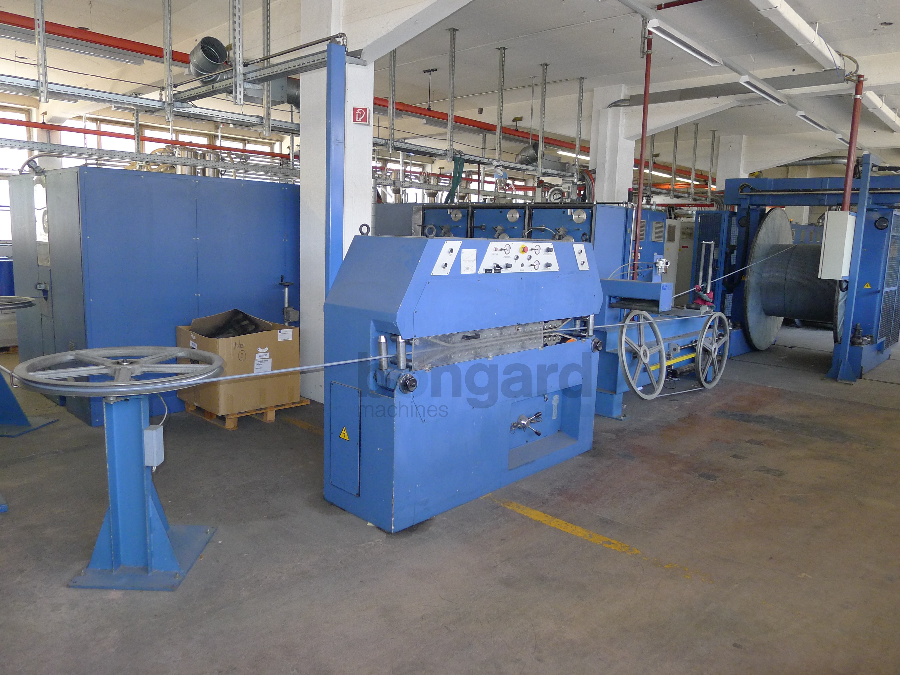 NOKIA-MAILLEFER Conductor and sheath extrusion line