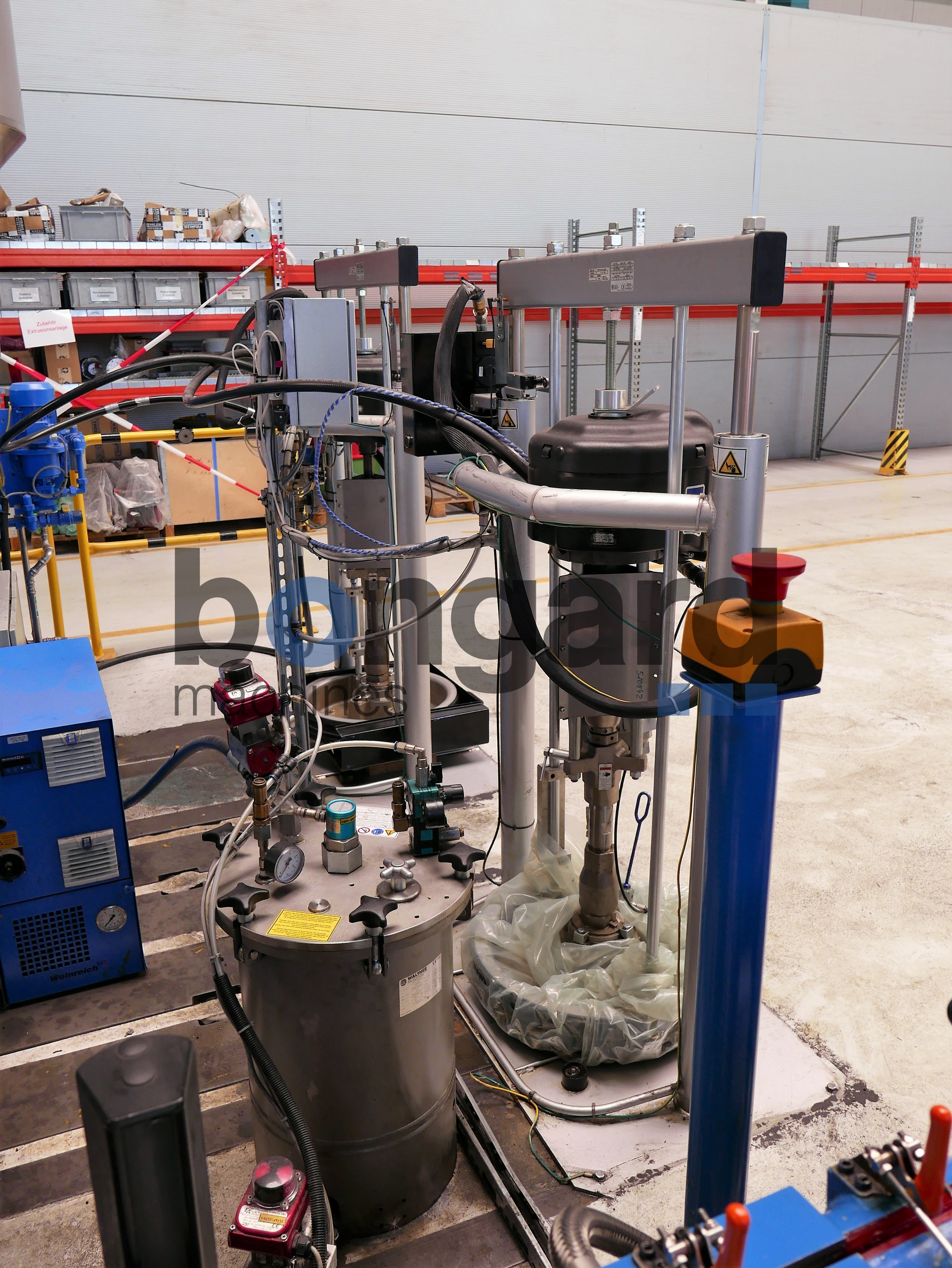 TROESTER steel rope / Prestressed concrete strand extrusion line