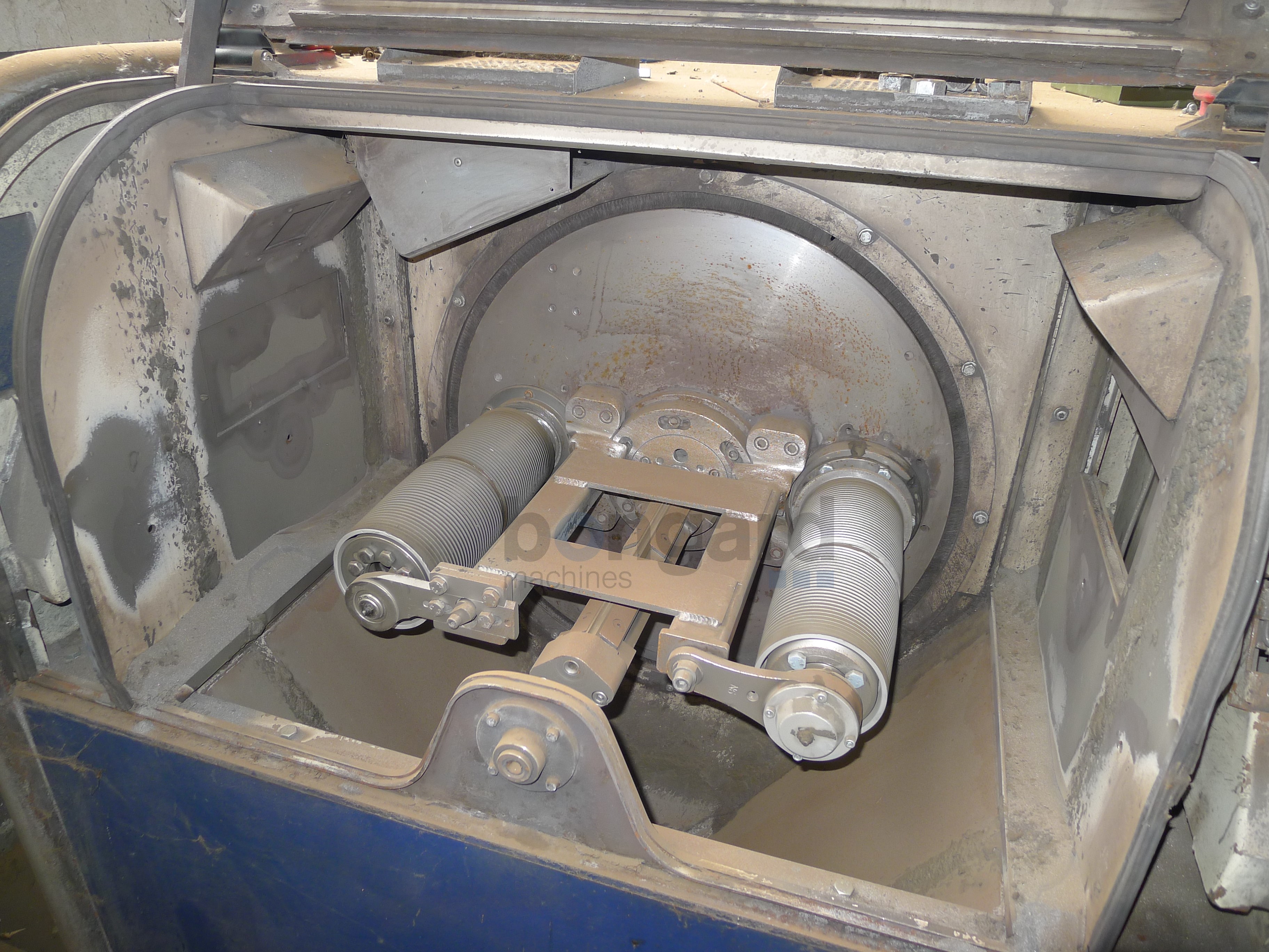 KOCH SEZ-4-300 double head Grinding-descaling machine