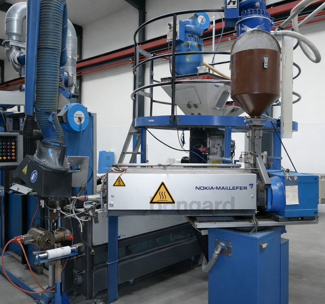 NOKIA-MAILLEFER ligne d'extrusion d'isolation et gainage