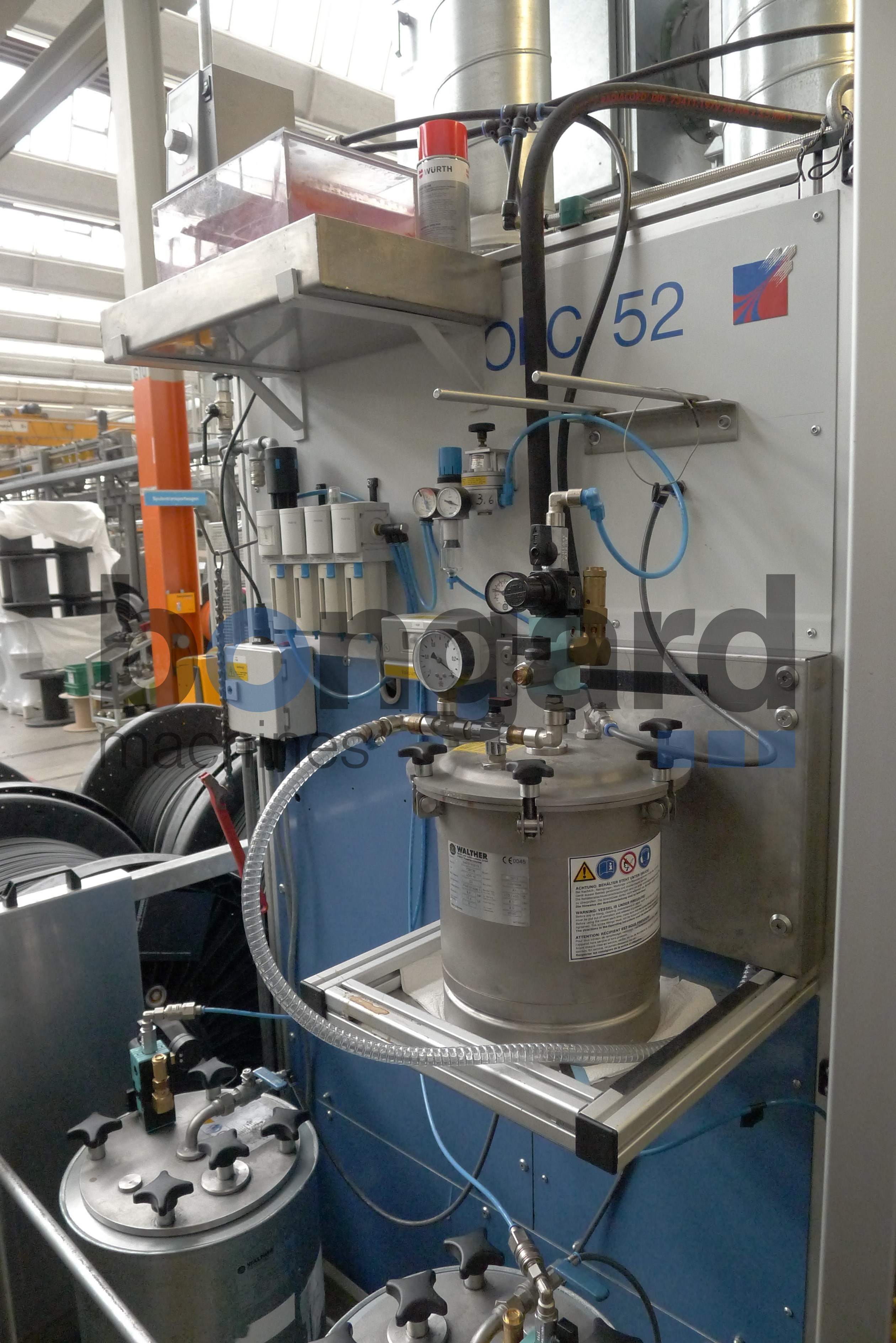 NOKIA-MAILLEFER OFC 52-636 advanced optical fiber coloring system