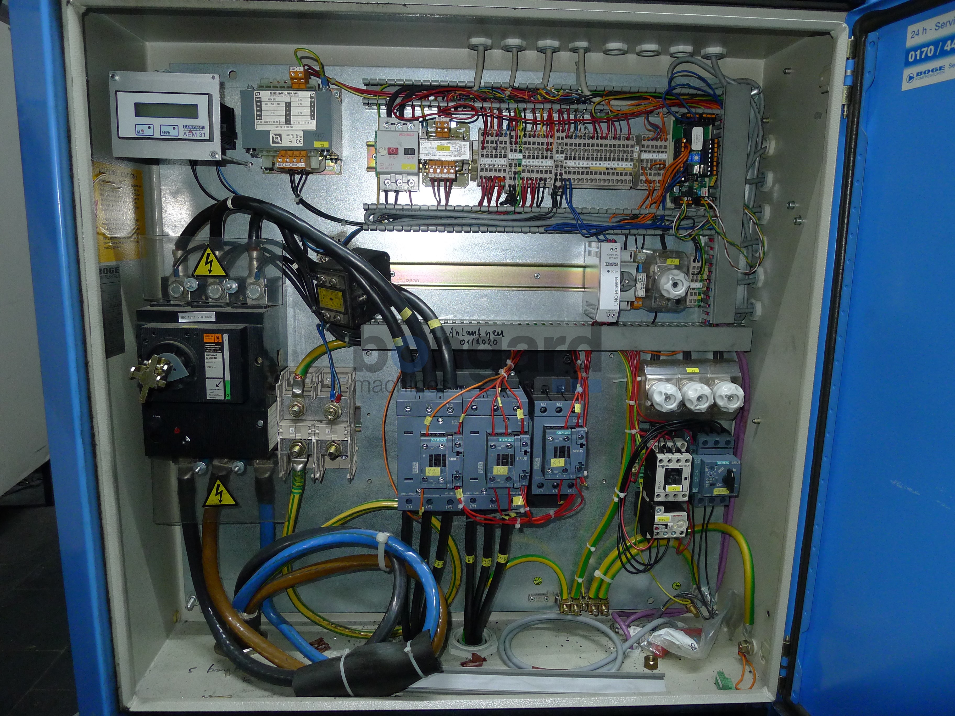 BOGE SD100 screw compressor