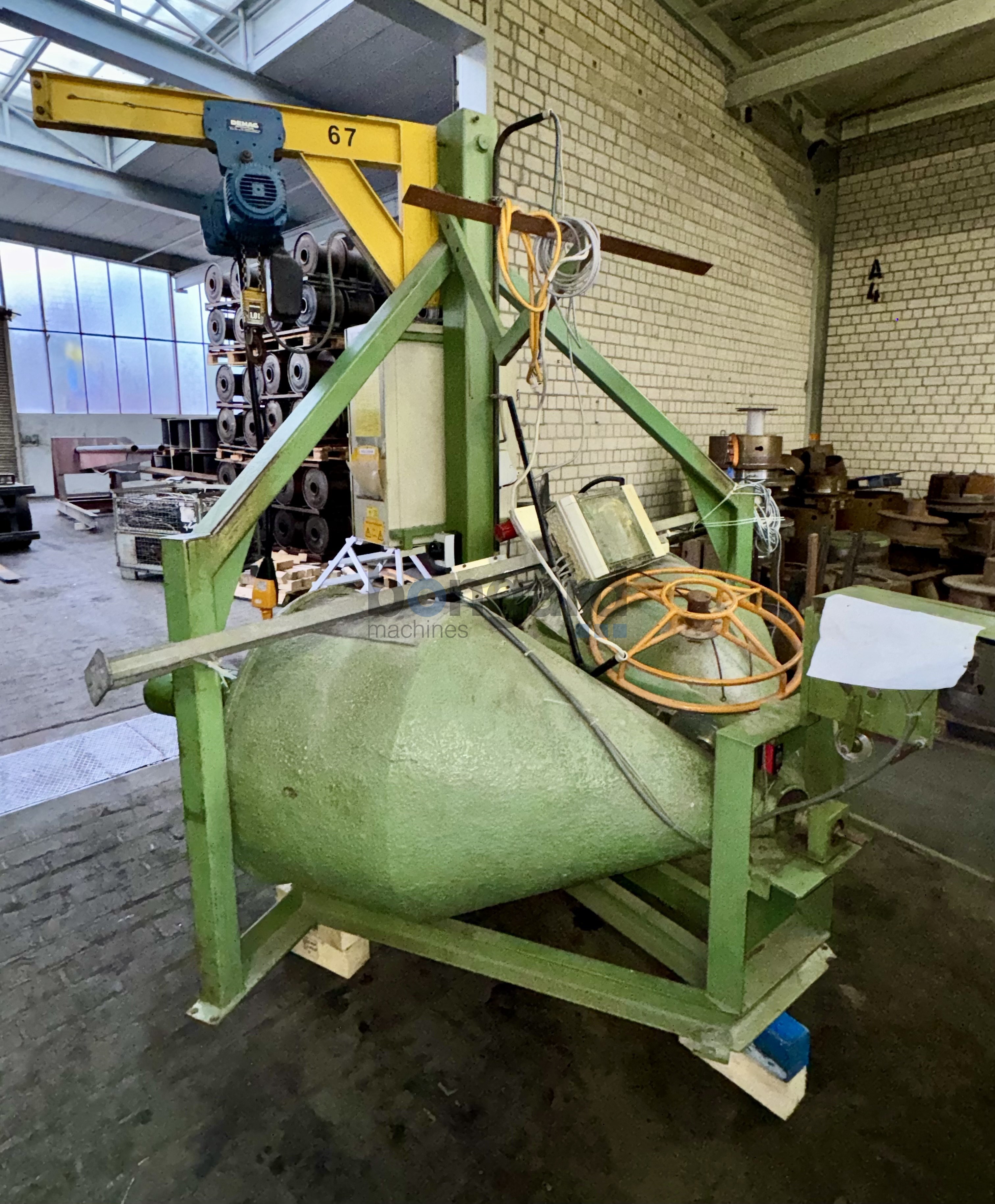 HAGEN & FUNKE DÜKA 630 double overhead-type pay-off