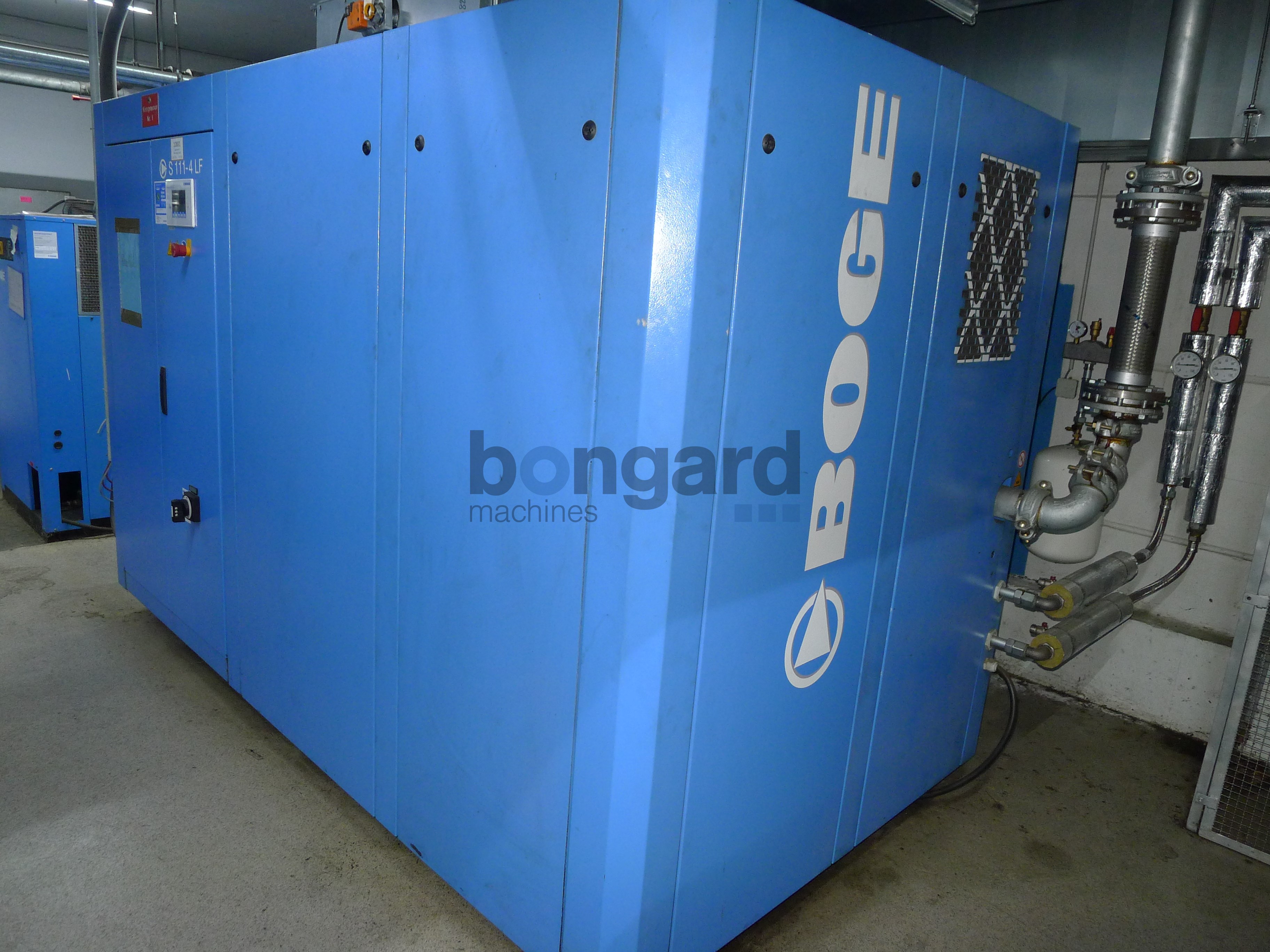 BOGE S111-4LF screw compressor
