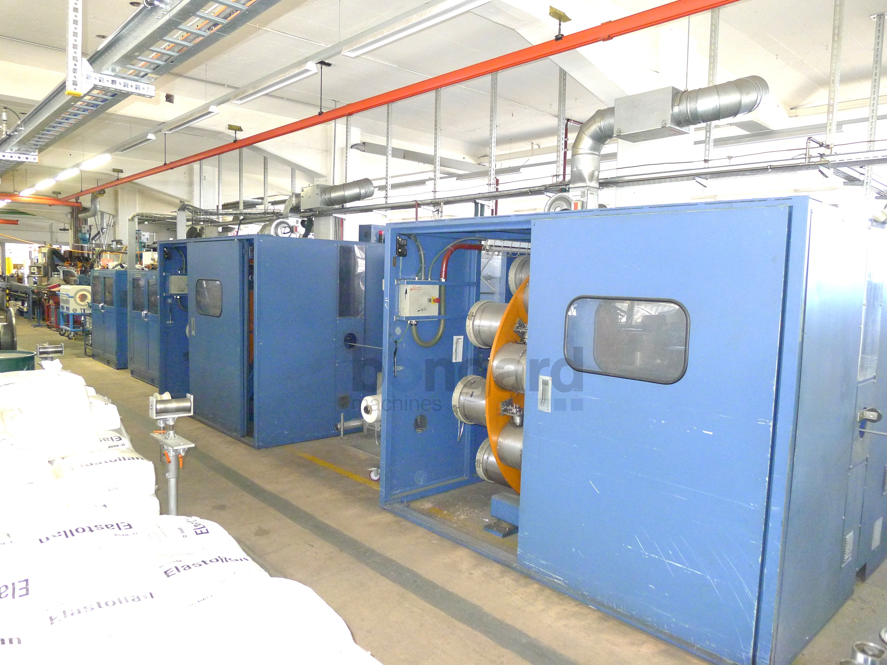 NOKIA-MAILLEFER Conductor and sheath extrusion line