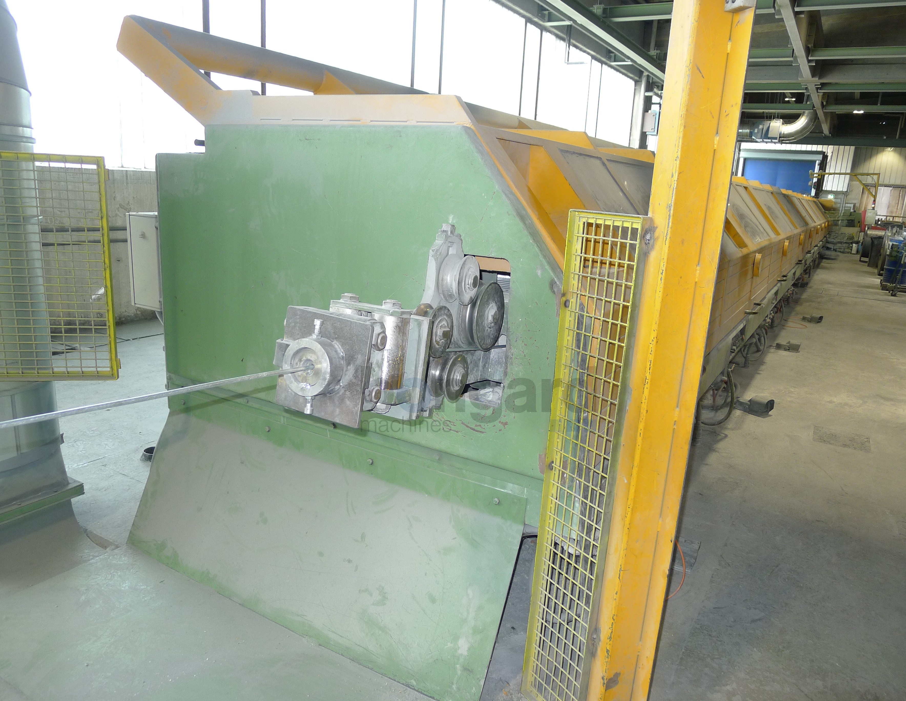 FRIGERIO RI 120/9-SX2 Spannbeton Geradeaus-Drahtziehanlage