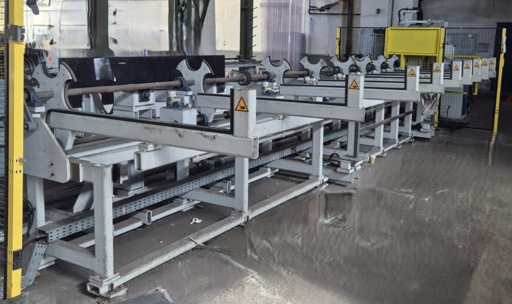 BOCK ASM-3 Semi-automatic Pointing peeling machine with separation and feeding