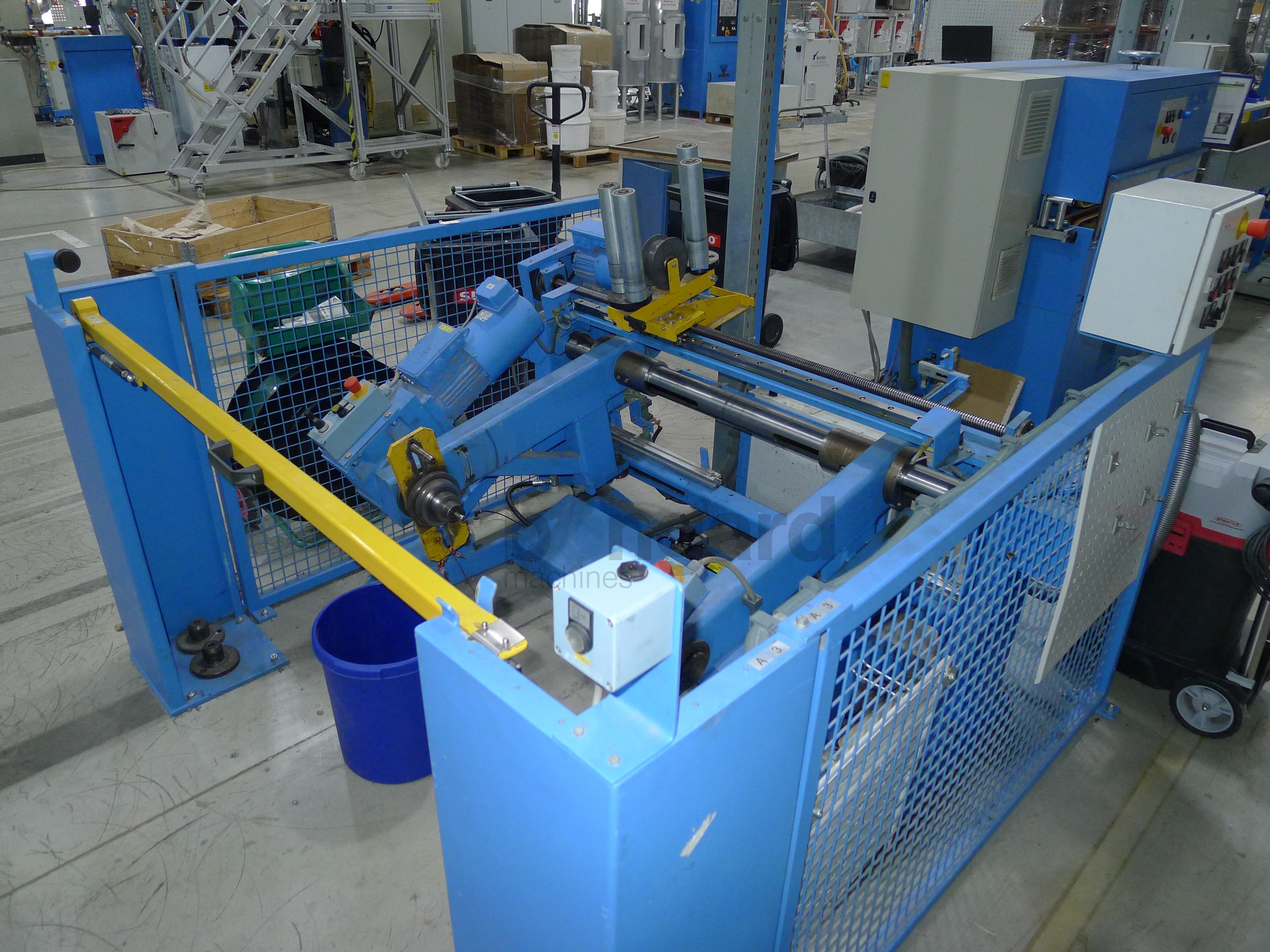 HAGEN & FUNKE horizontal PTFE sinter oven line