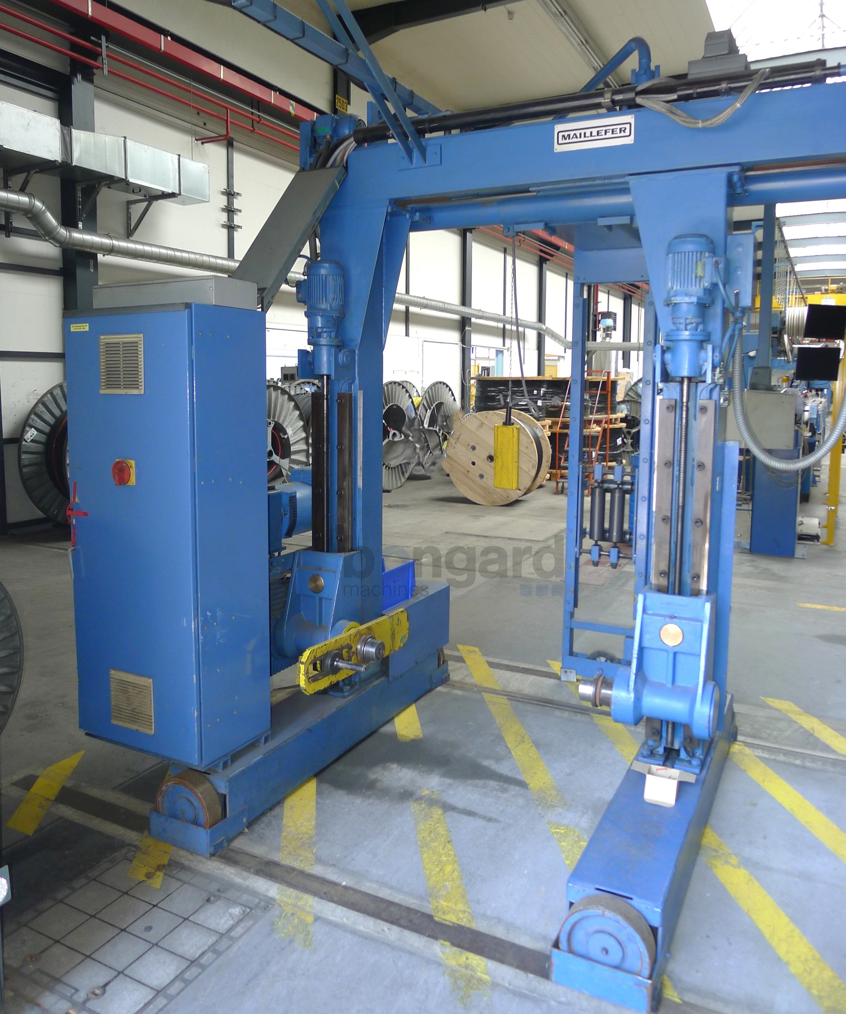NOKIA-MAILLEFER ligne d'extrusion d'isolation et gainage