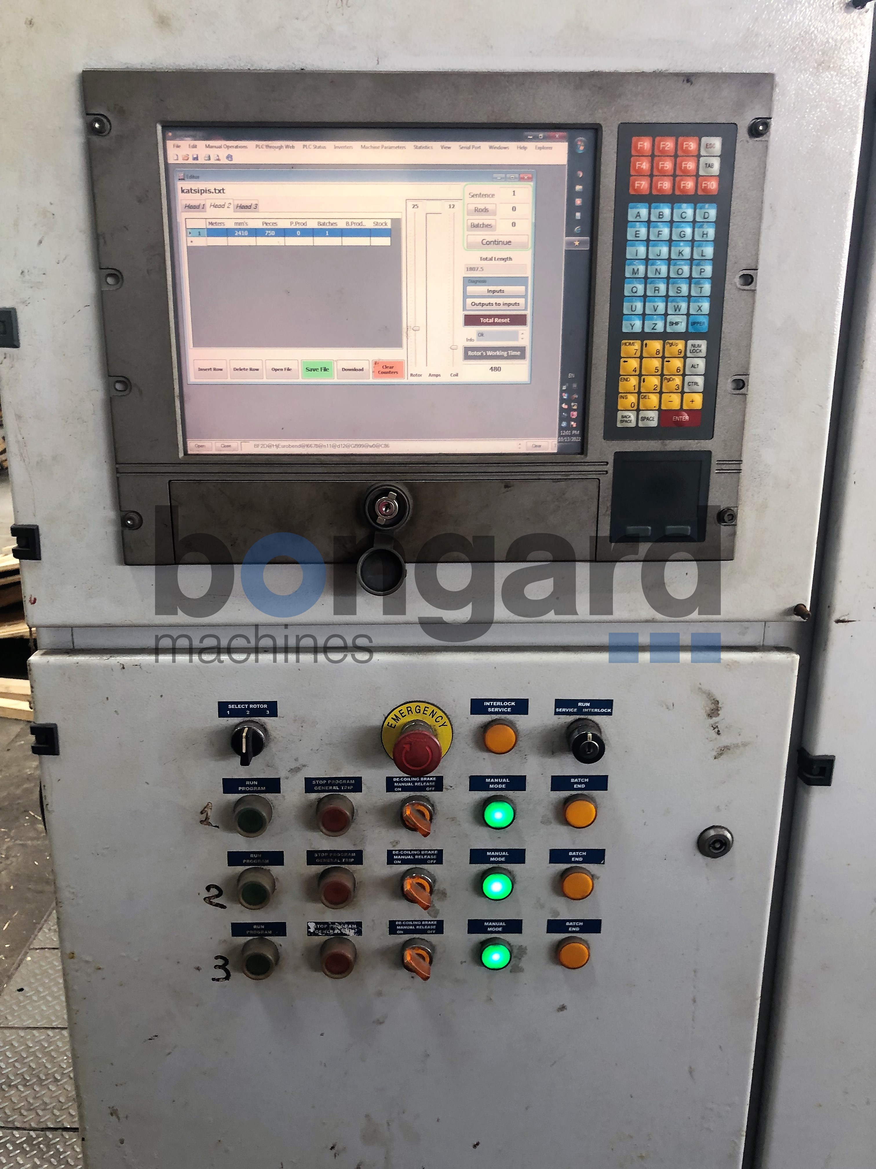 EUROBEND MELC 16x3 CNC machine à dresser et couper