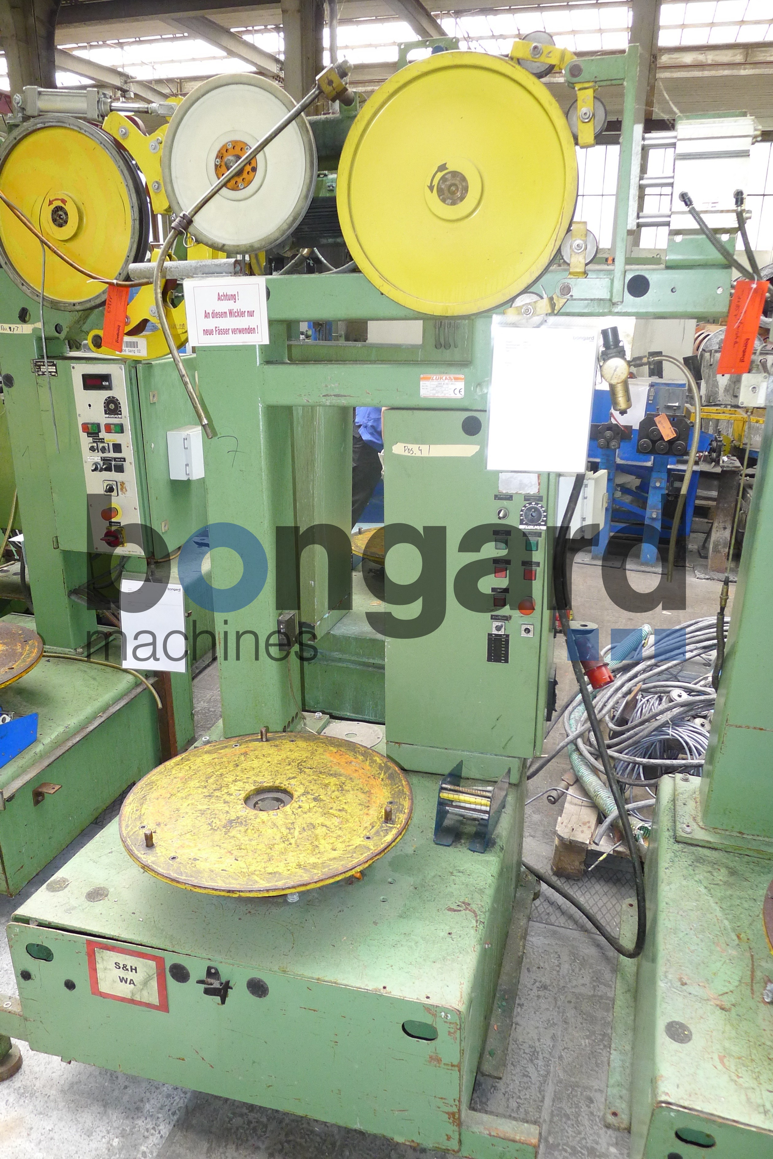 LUKAS EWAB 60-500/1-800/2 enrouler de pot