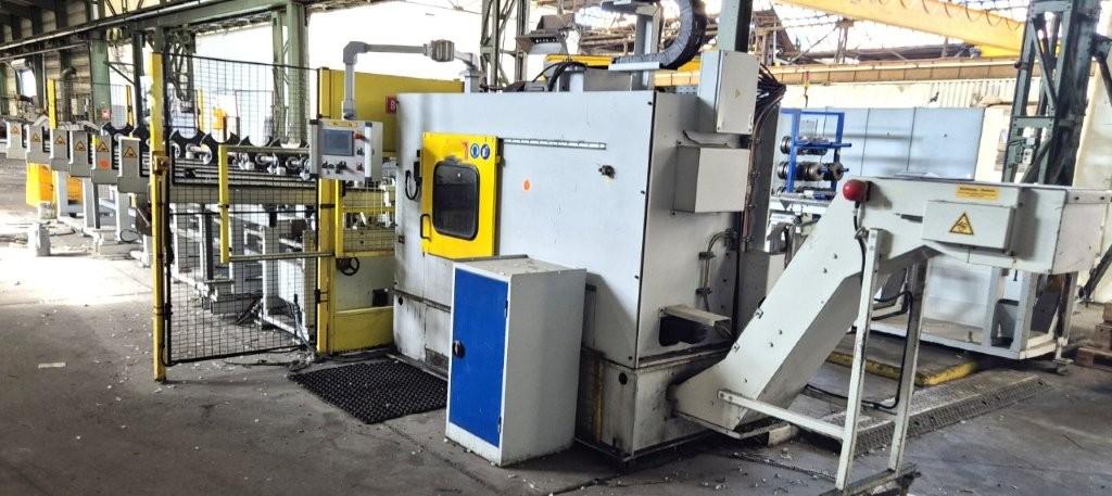 BOCK ASM-3 Semi-automatic Pointing peeling machine with separation and feeding