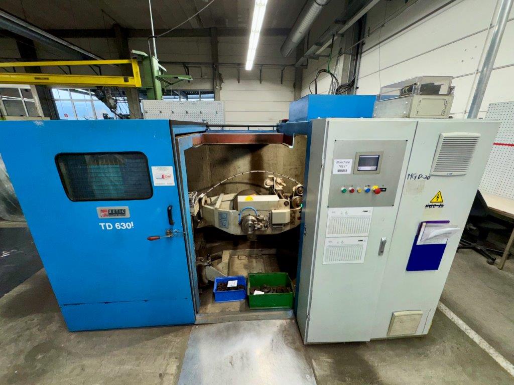 SETIC TD630i toronneuse double torsion