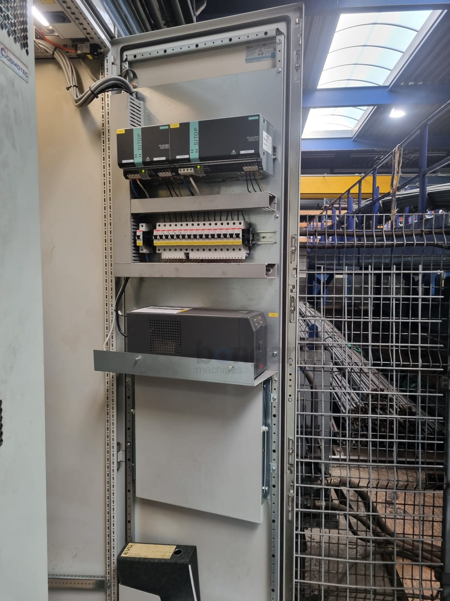 EVG DBE 28 Flexible processing centre for fully automatic cutting and bending of steel bars