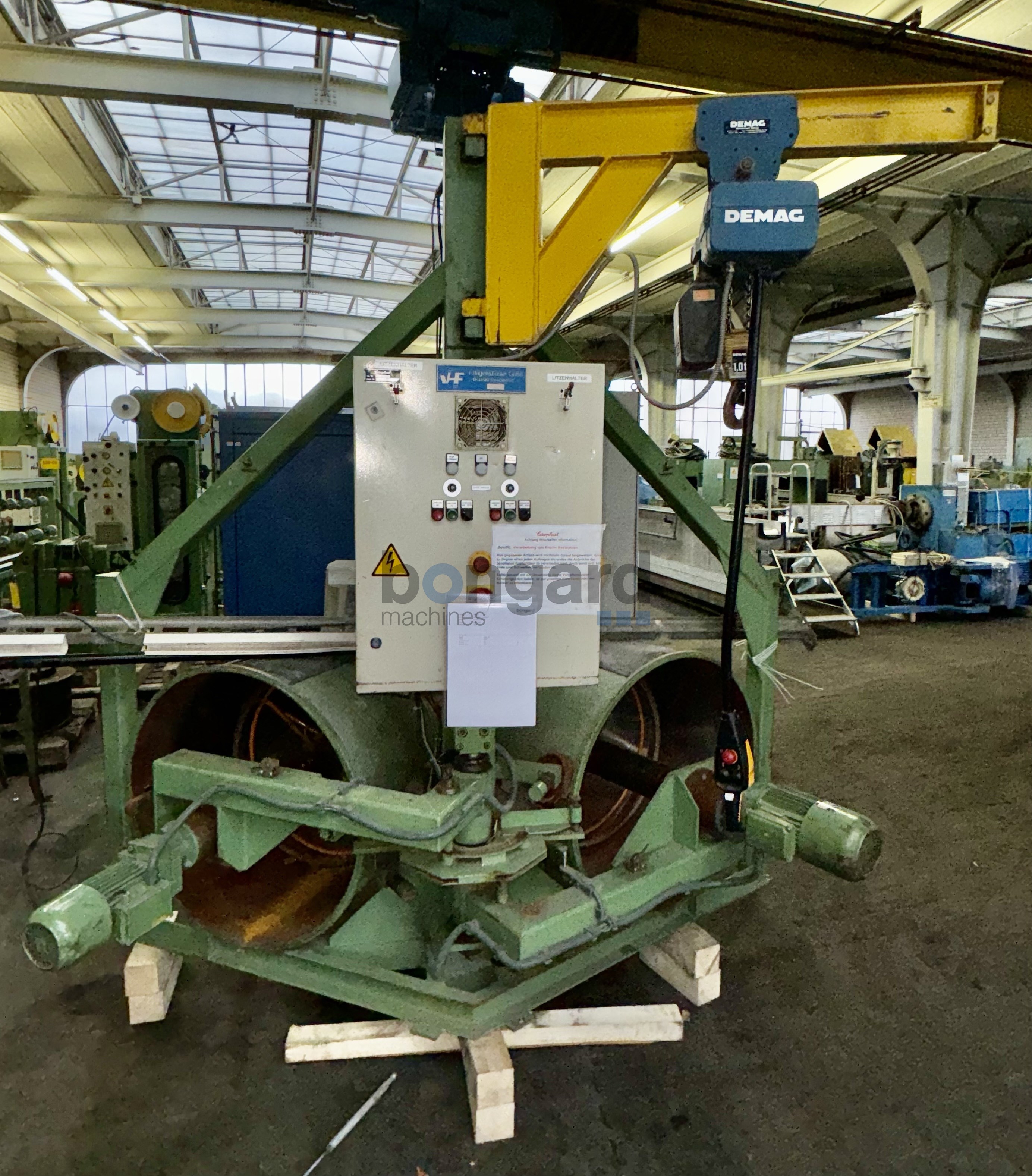 HAGEN & FUNKE DÜKA 630 double overhead-type pay-off