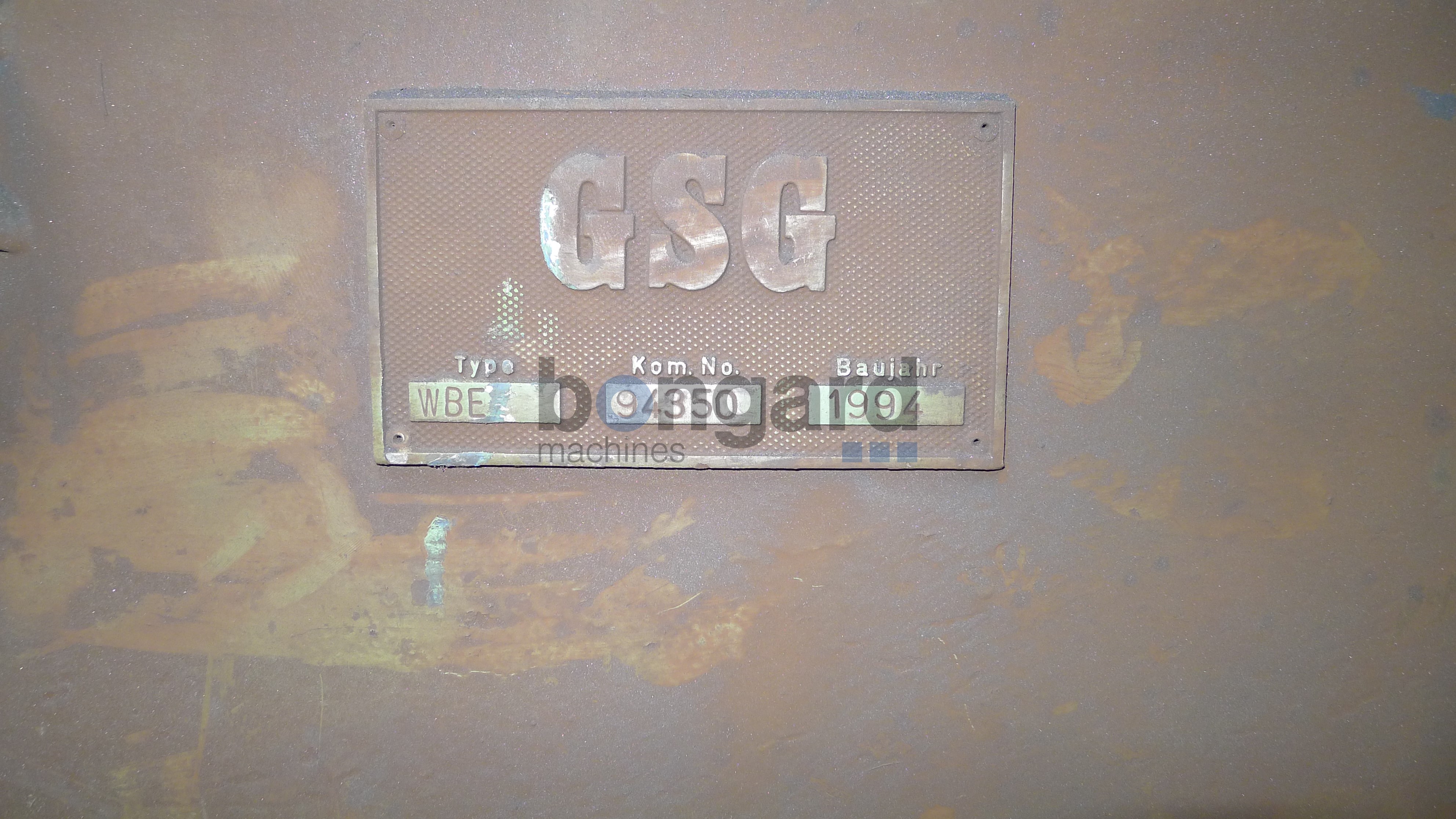 GSG WBE décalamineuse de brosse