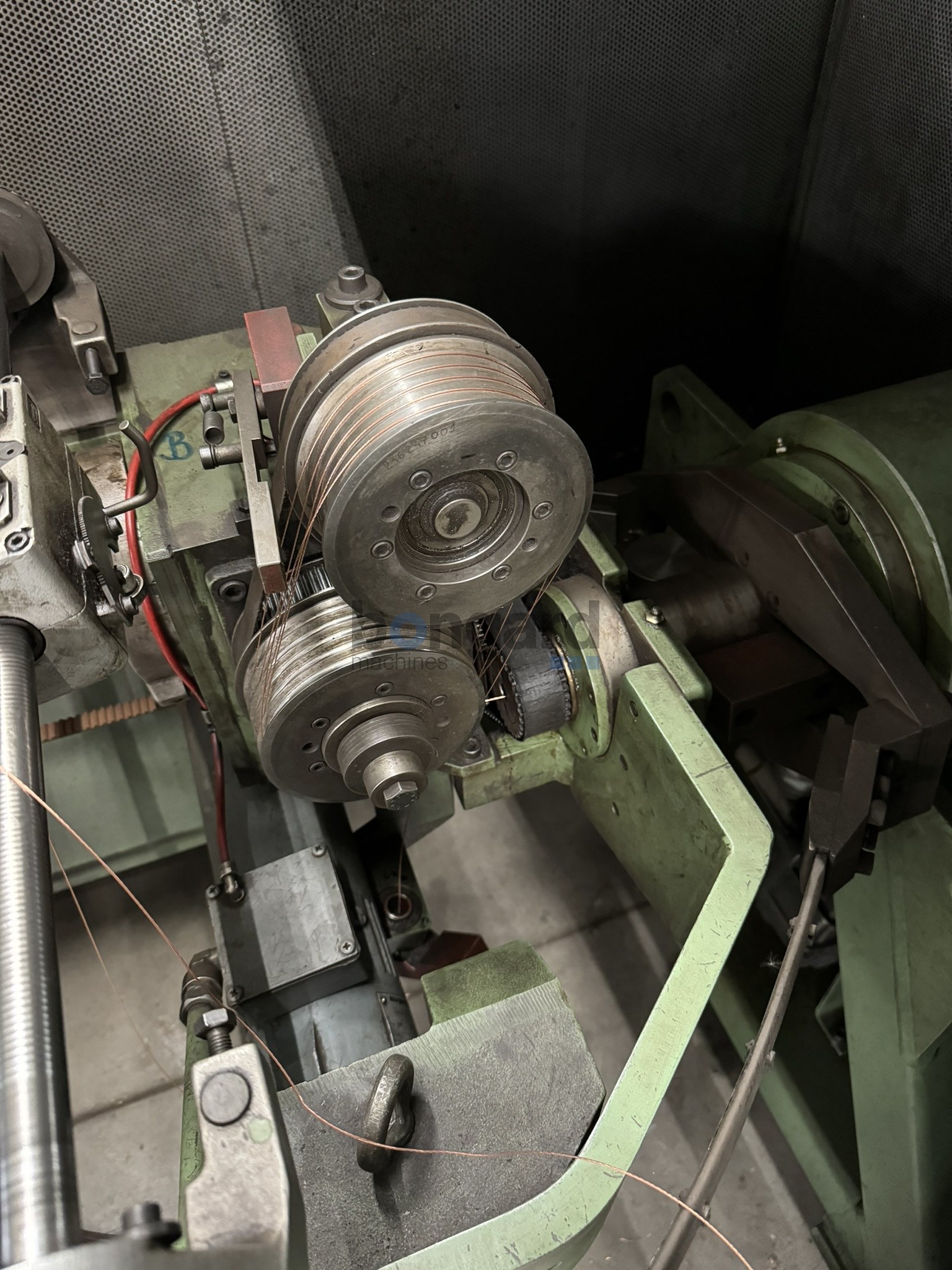 SAMP BM 630 D toronneuse double torsion