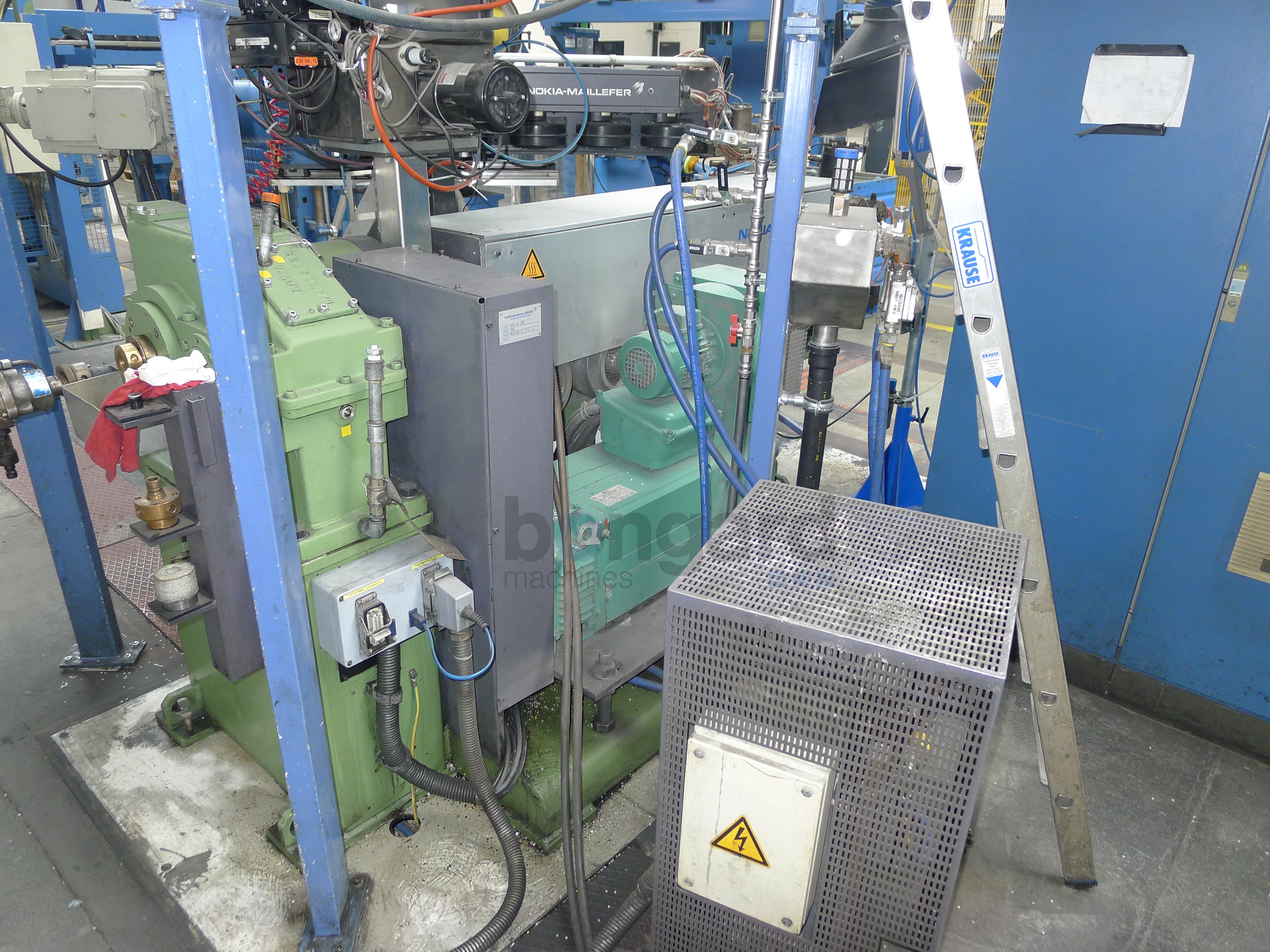 NOKIA-MAILLEFER ligne d'extrusion d'isolation et gainage