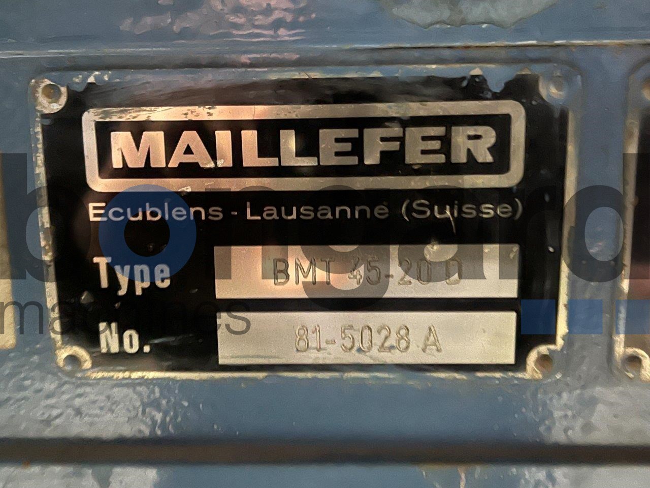 MAILLEFER BMT 45-20 D extrudeuse